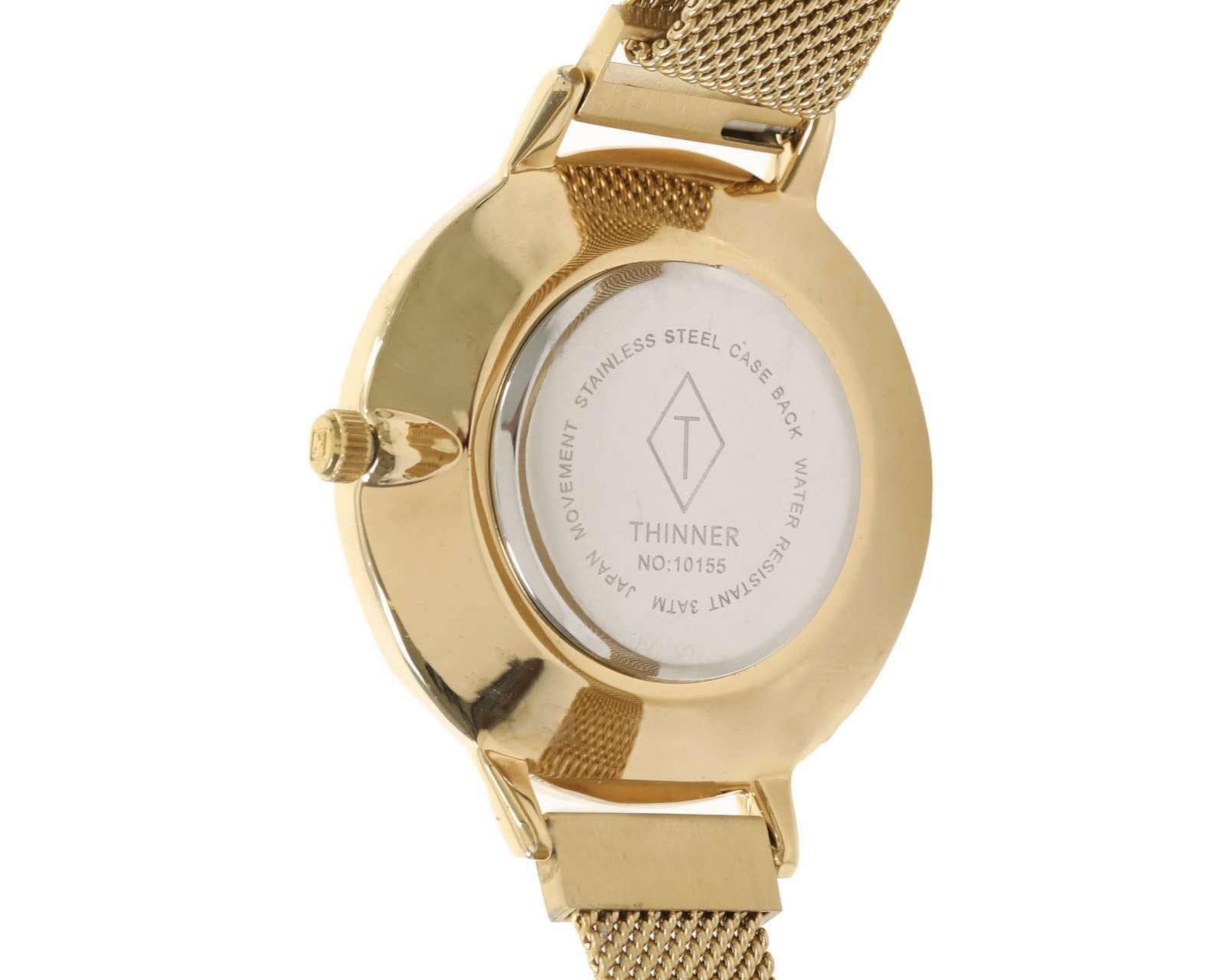 Foto 4 | Reloj Thinner 10155 Dorado