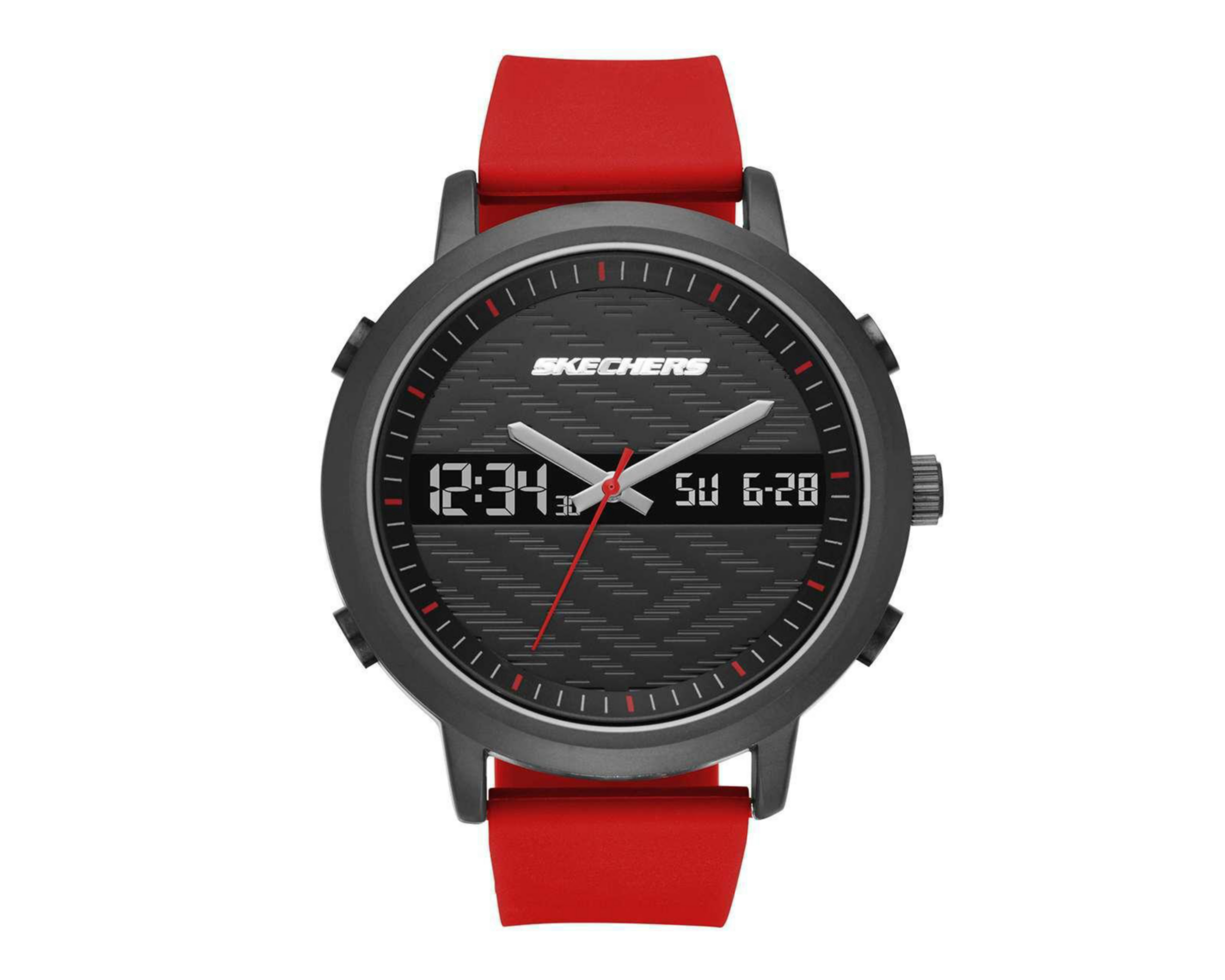 Foto 2 pulgar | Reloj Skechers SR5073 Rojo