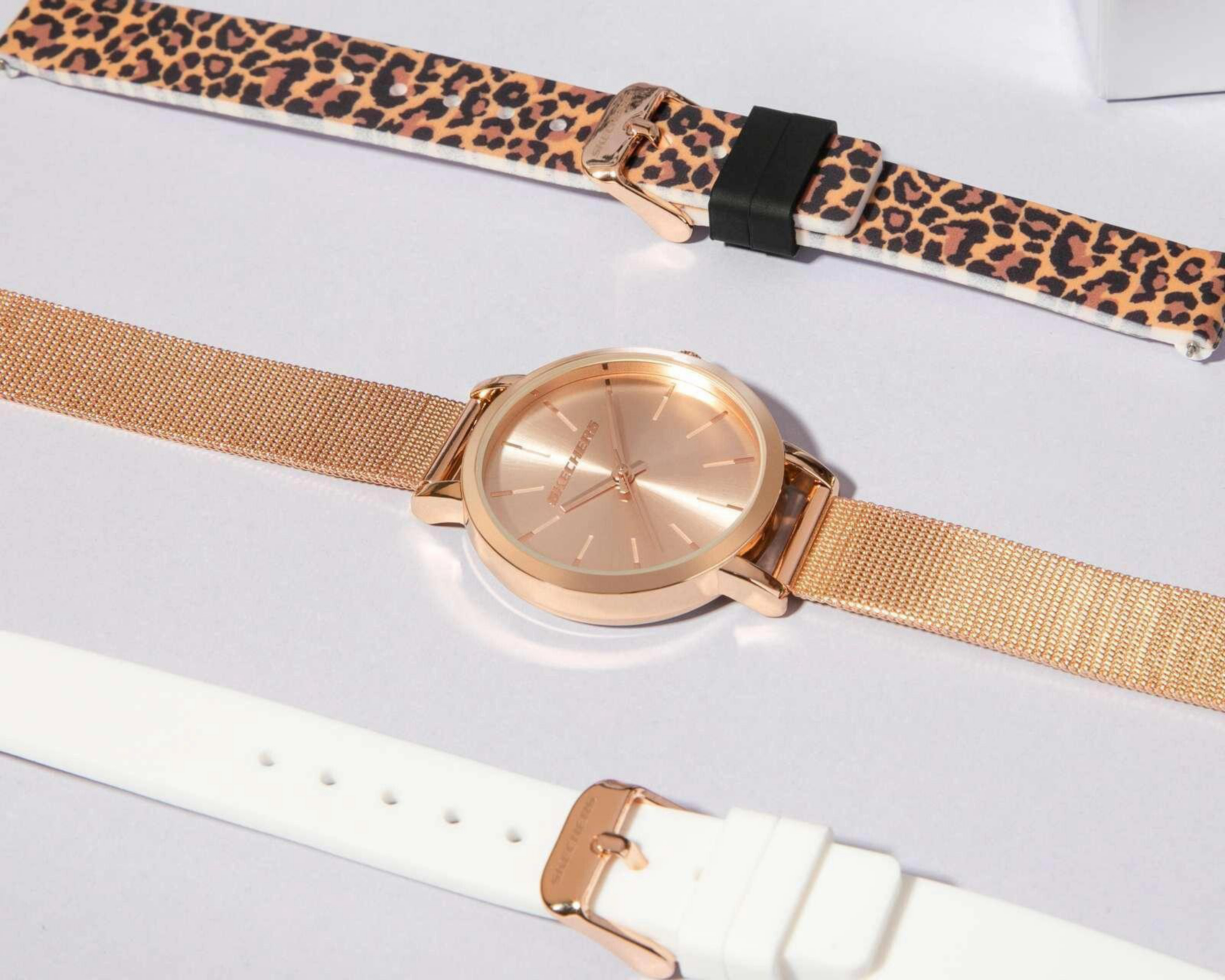 Foto 6 pulgar | Reloj Skechers SR9029 Rose Gold