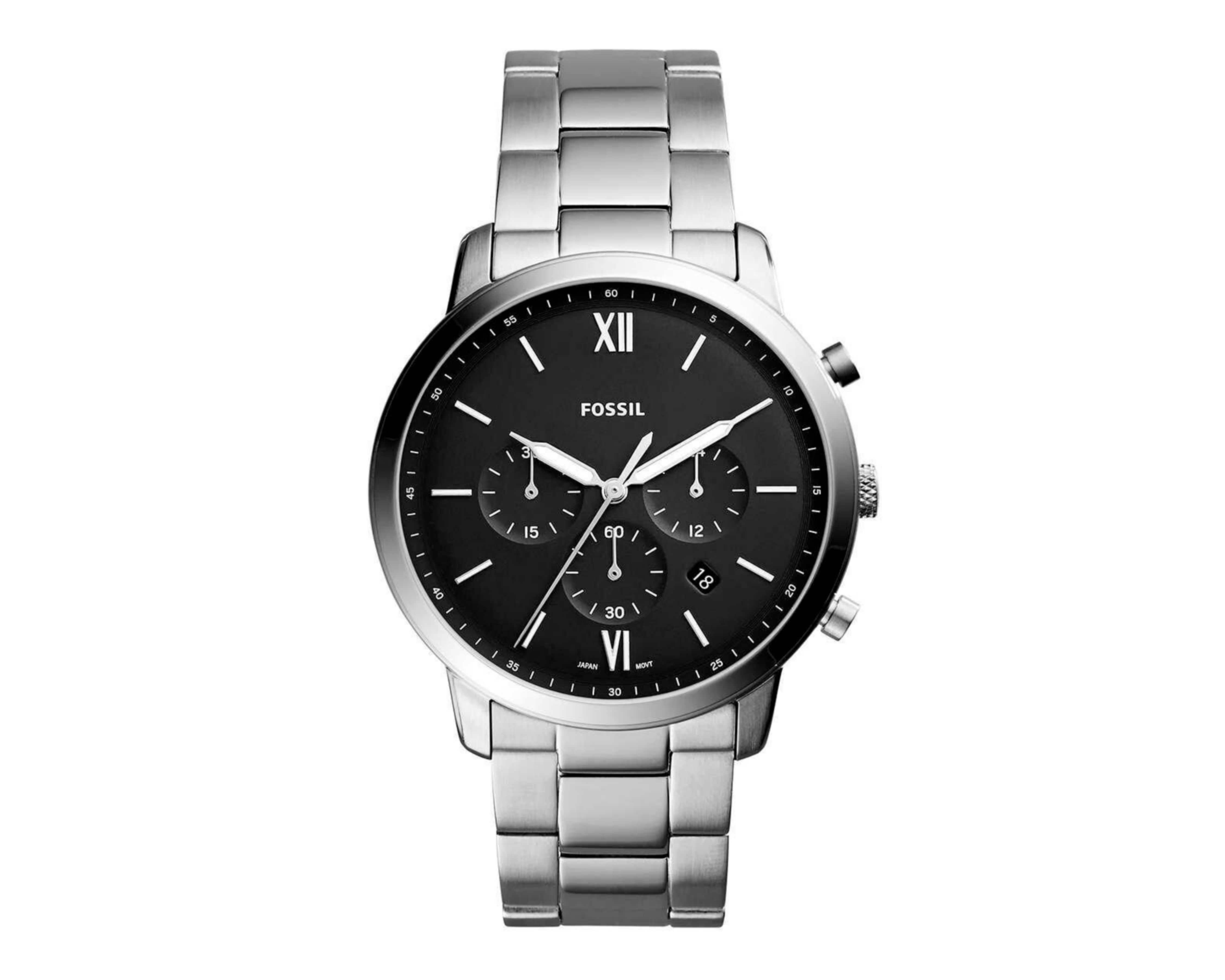 Foto 2 pulgar | Reloj Fossil FS5384 Plateado