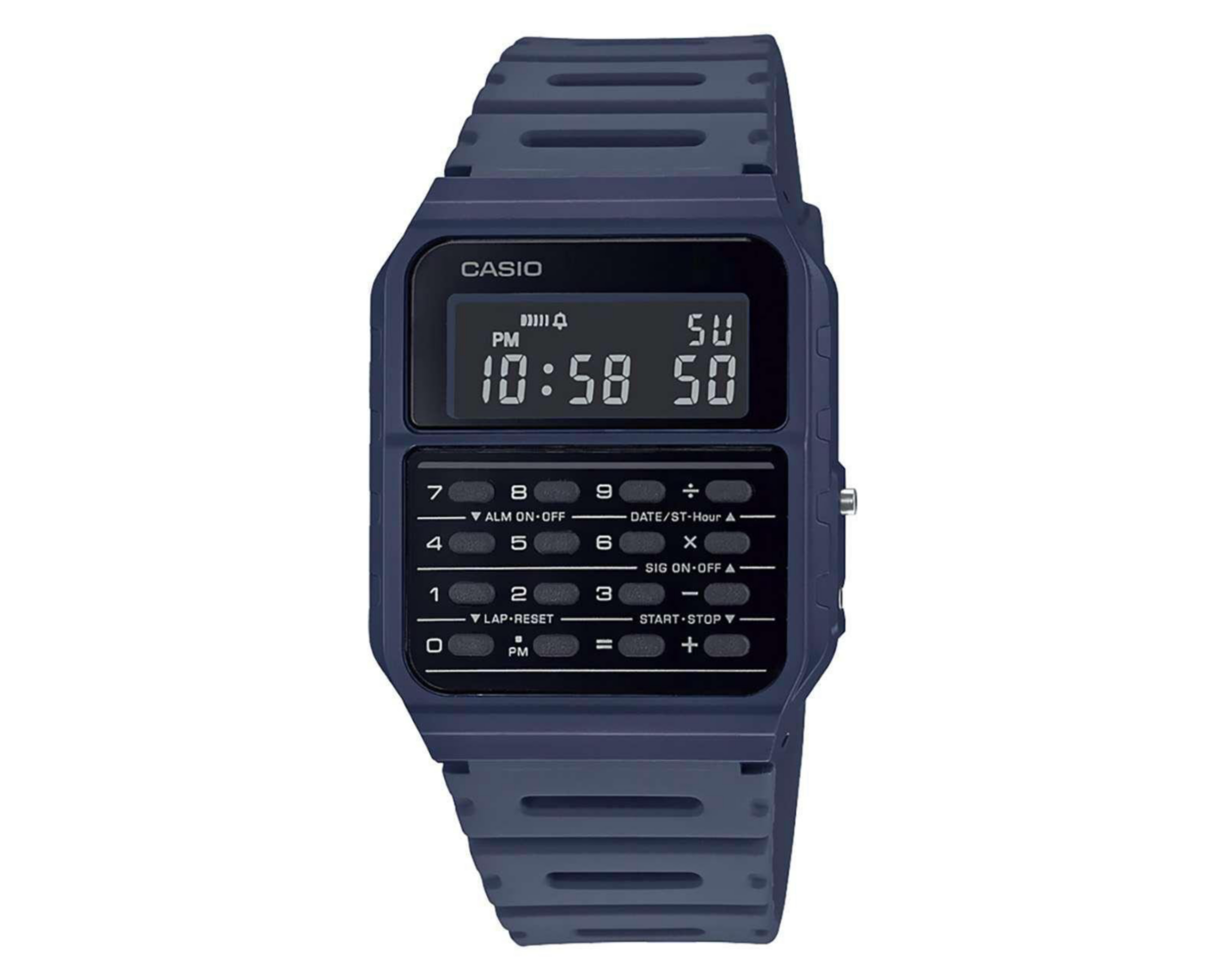 Foto 2 pulgar | Reloj Casio CA-53WF-2BCF Azul