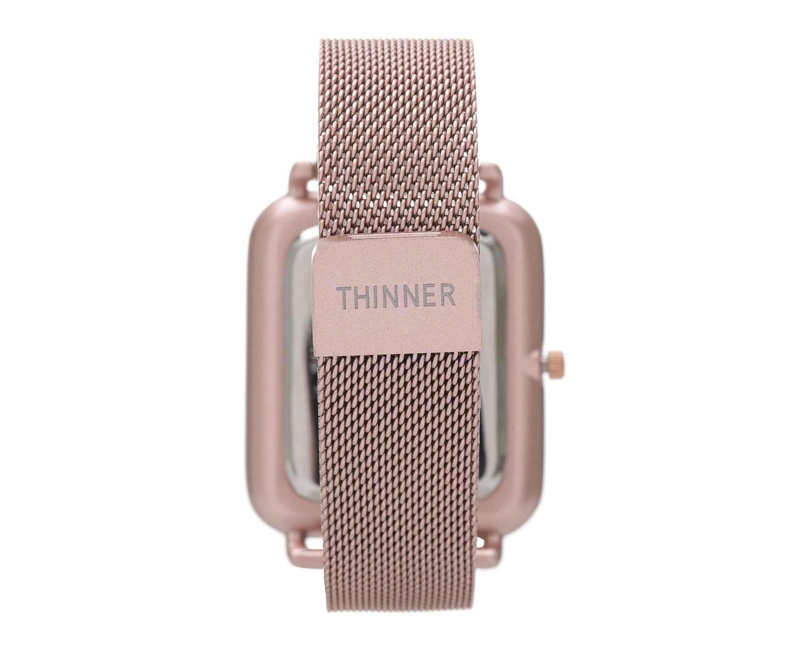 Foto 4 pulgar | Reloj Thinner 10149 Oro Rosa