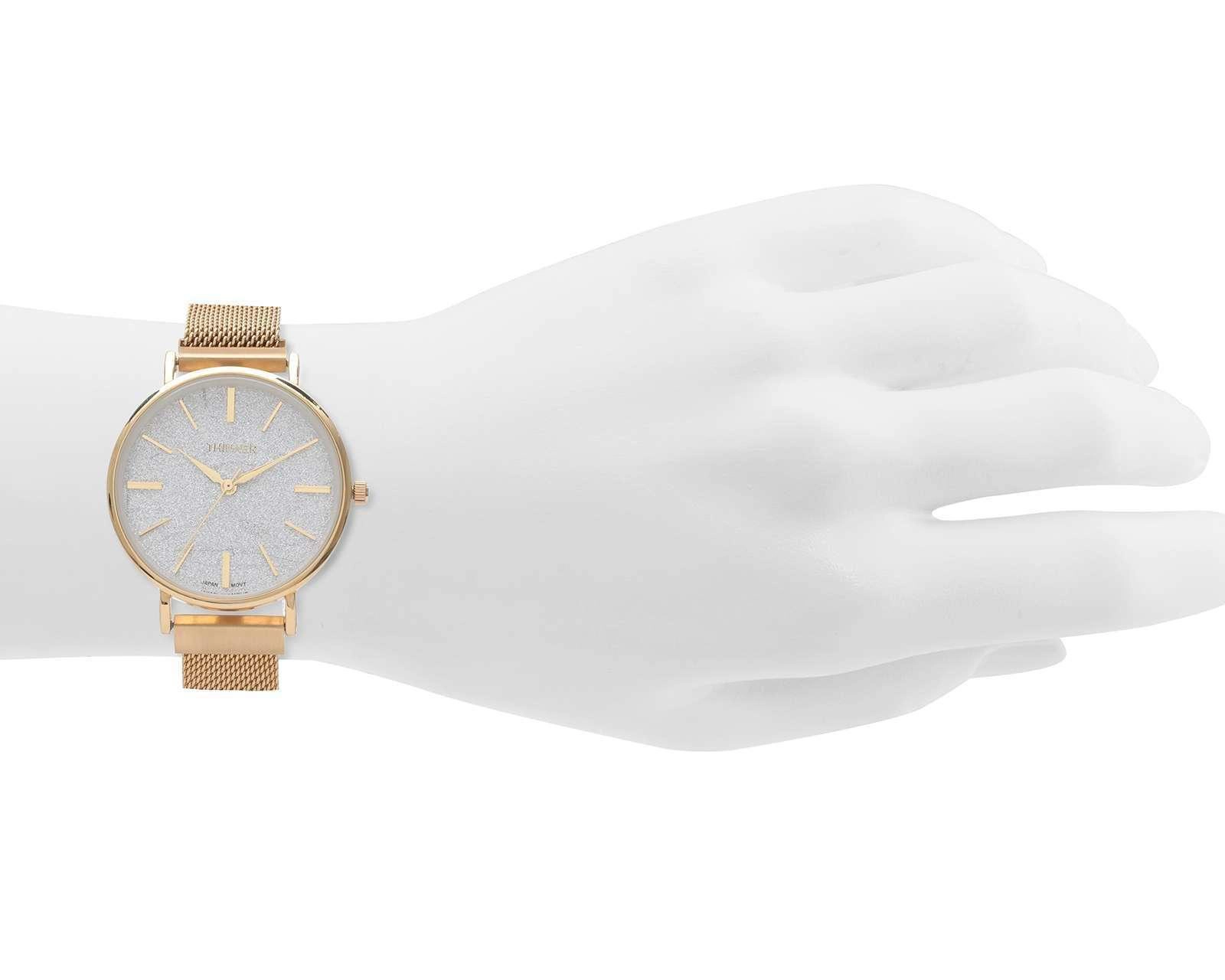 Foto 5 pulgar | Reloj Thinner 10182 Dorado