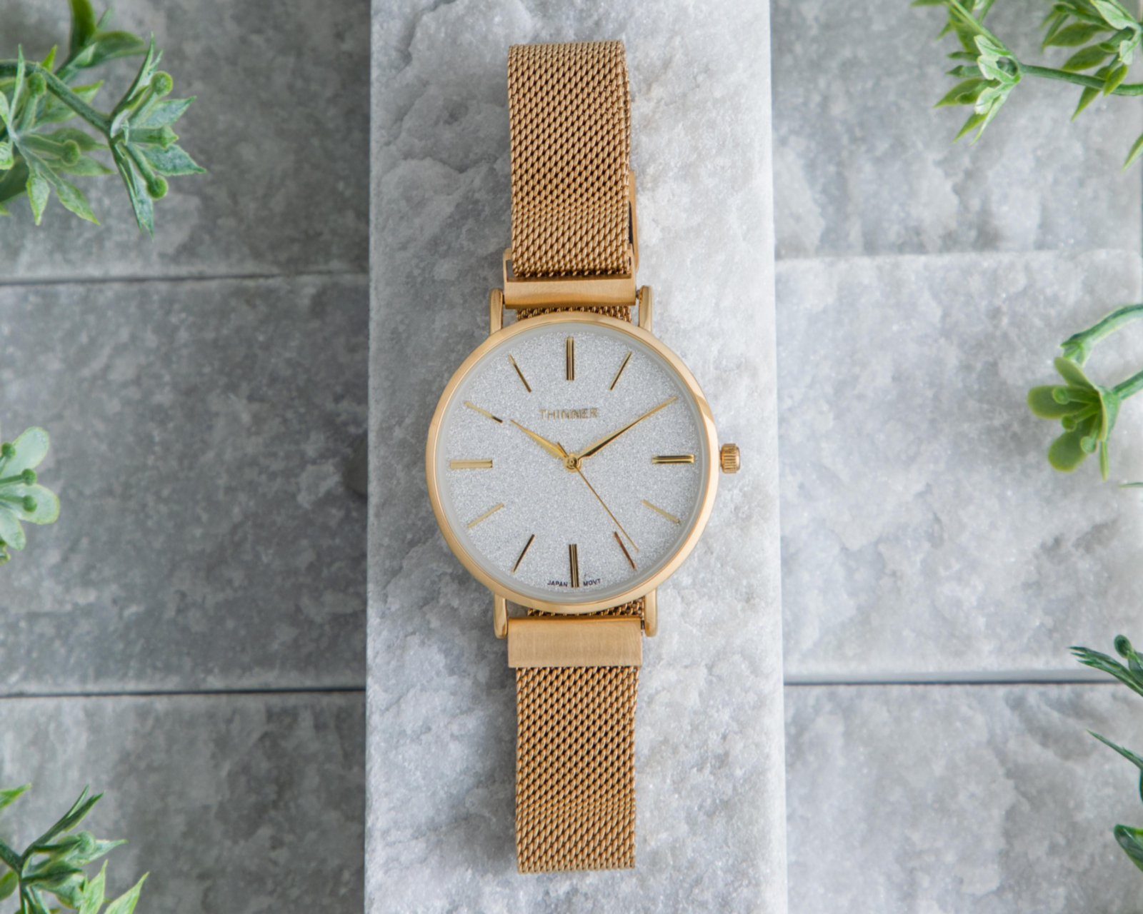 Foto 5 | Reloj Thinner 10182 Dorado