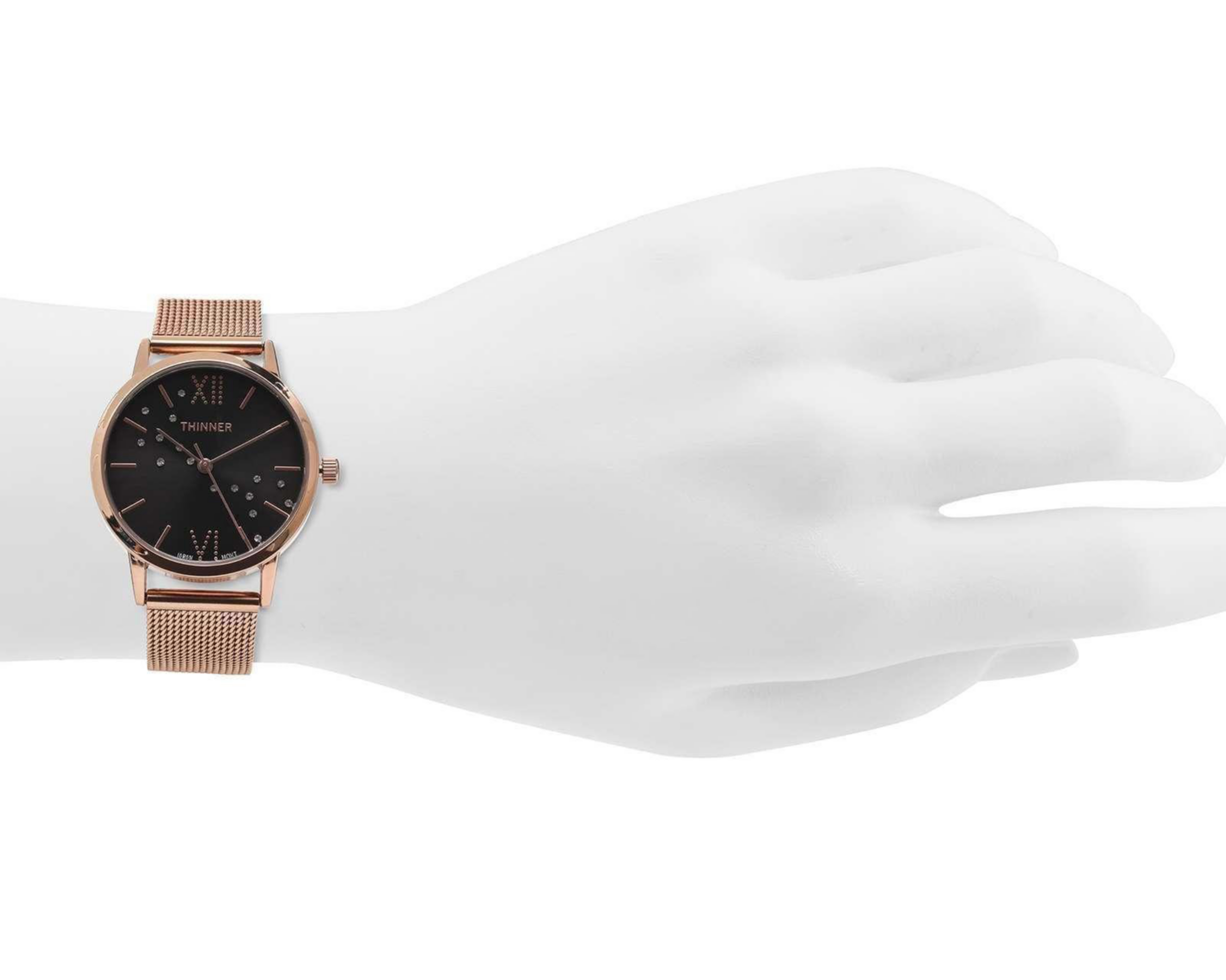 Foto 5 pulgar | Reloj Thinner 17178 Rose Gold