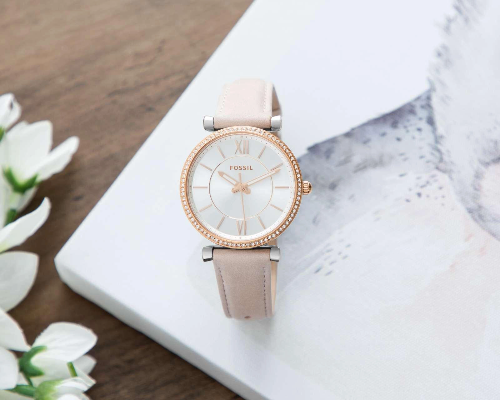 Foto 6 pulgar | Reloj Fossil ES4484 Rosa