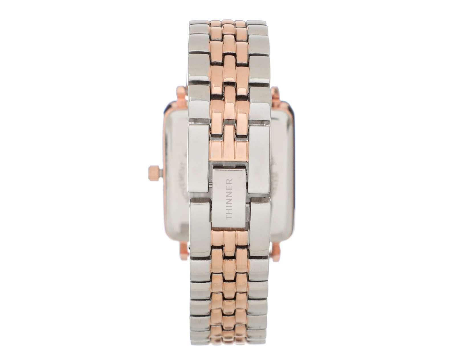 Foto 4 pulgar | Reloj Thinner A1753 Plateado/Rose Gold