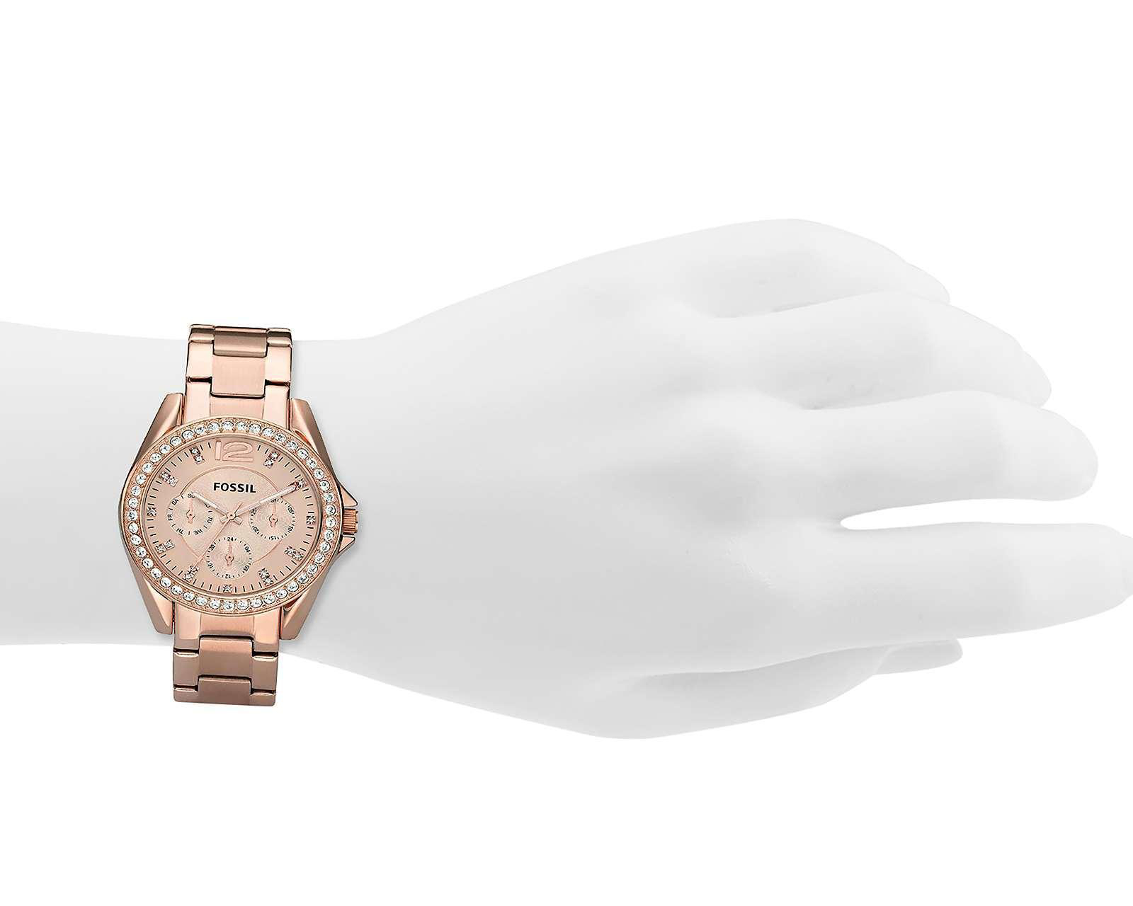 Foto 5 pulgar | Reloj para Mujer Fossil ES2811 Rose Gold