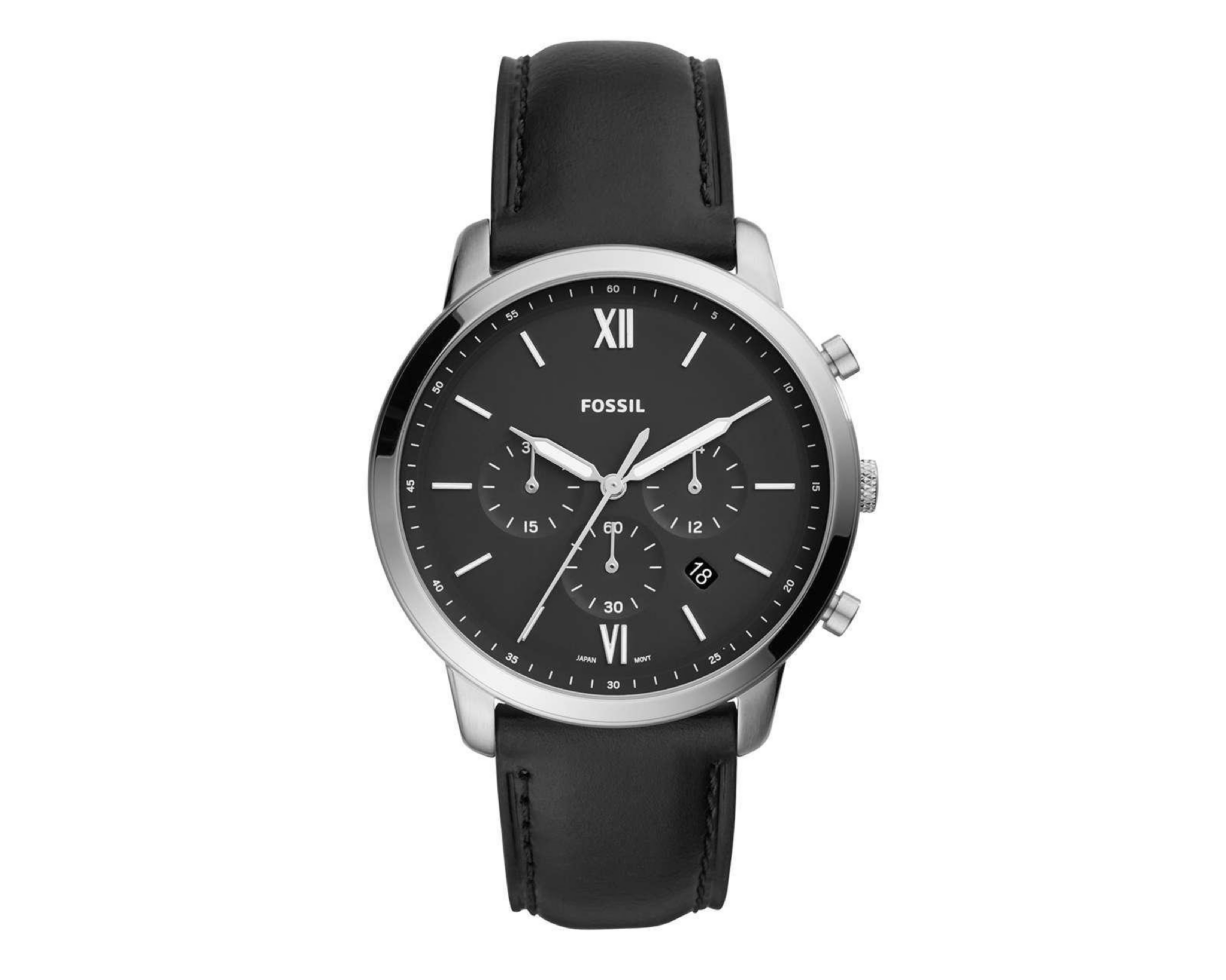 Foto 2 pulgar | Reloj Fossil FS5452 Negro