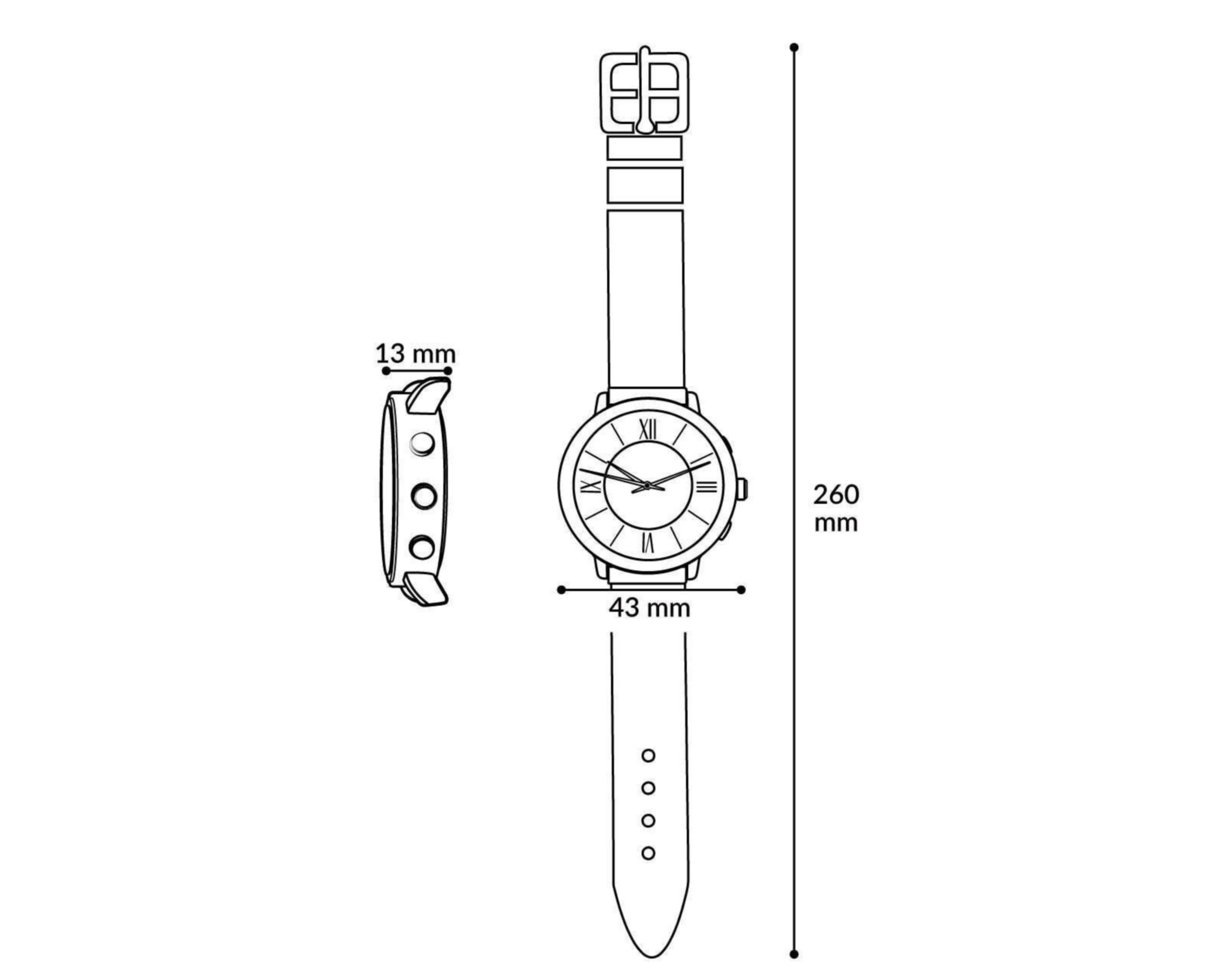 Foto 5 pulgar | Reloj Puma P5004 Negro