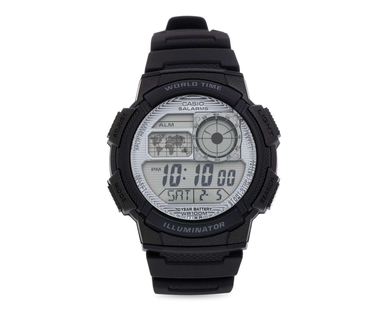 Foto 2 pulgar | Reloj Casio AE-1000W-7AVCF Negro