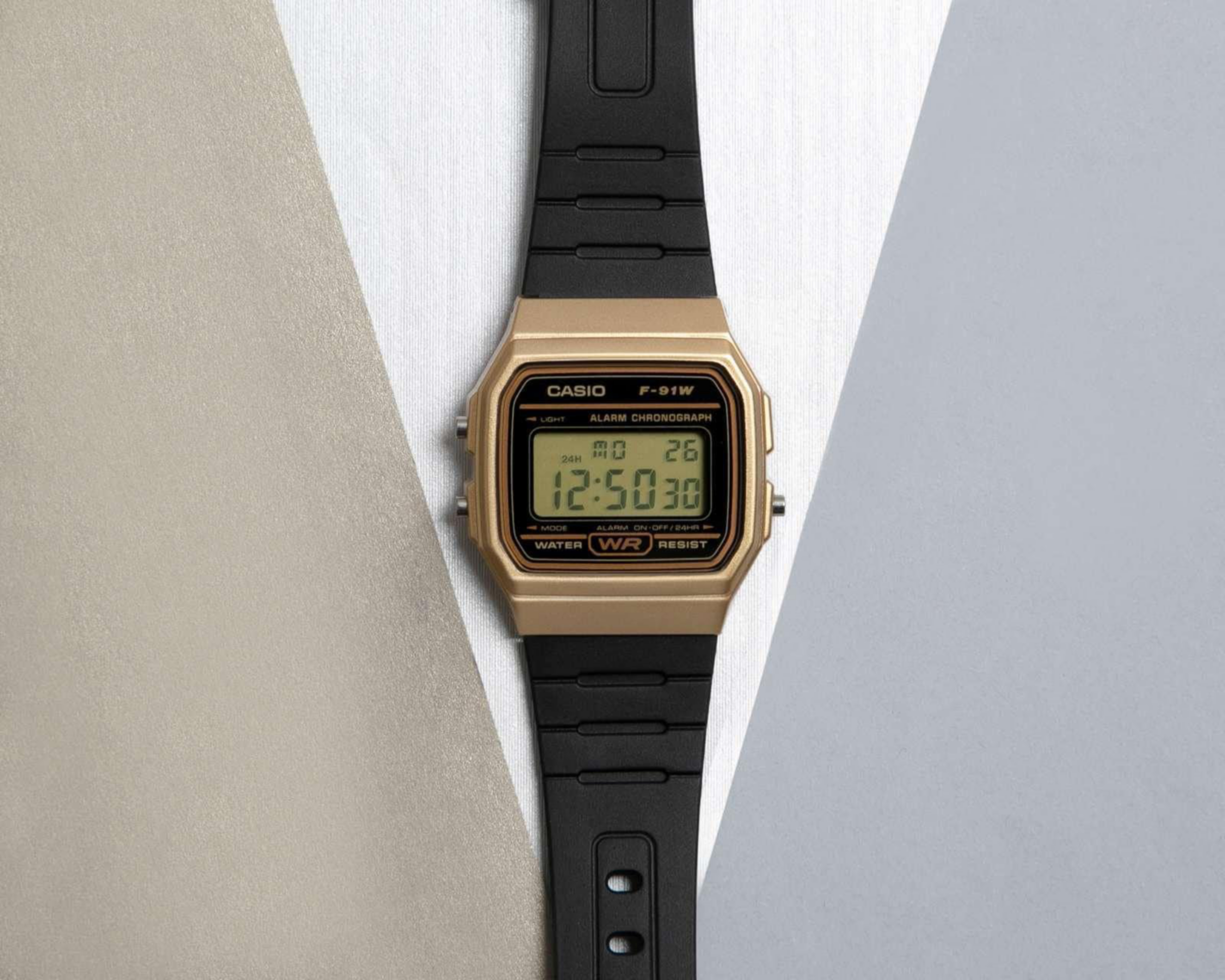 Foto 5 | Reloj Casio F-91WM-9ACF Negro