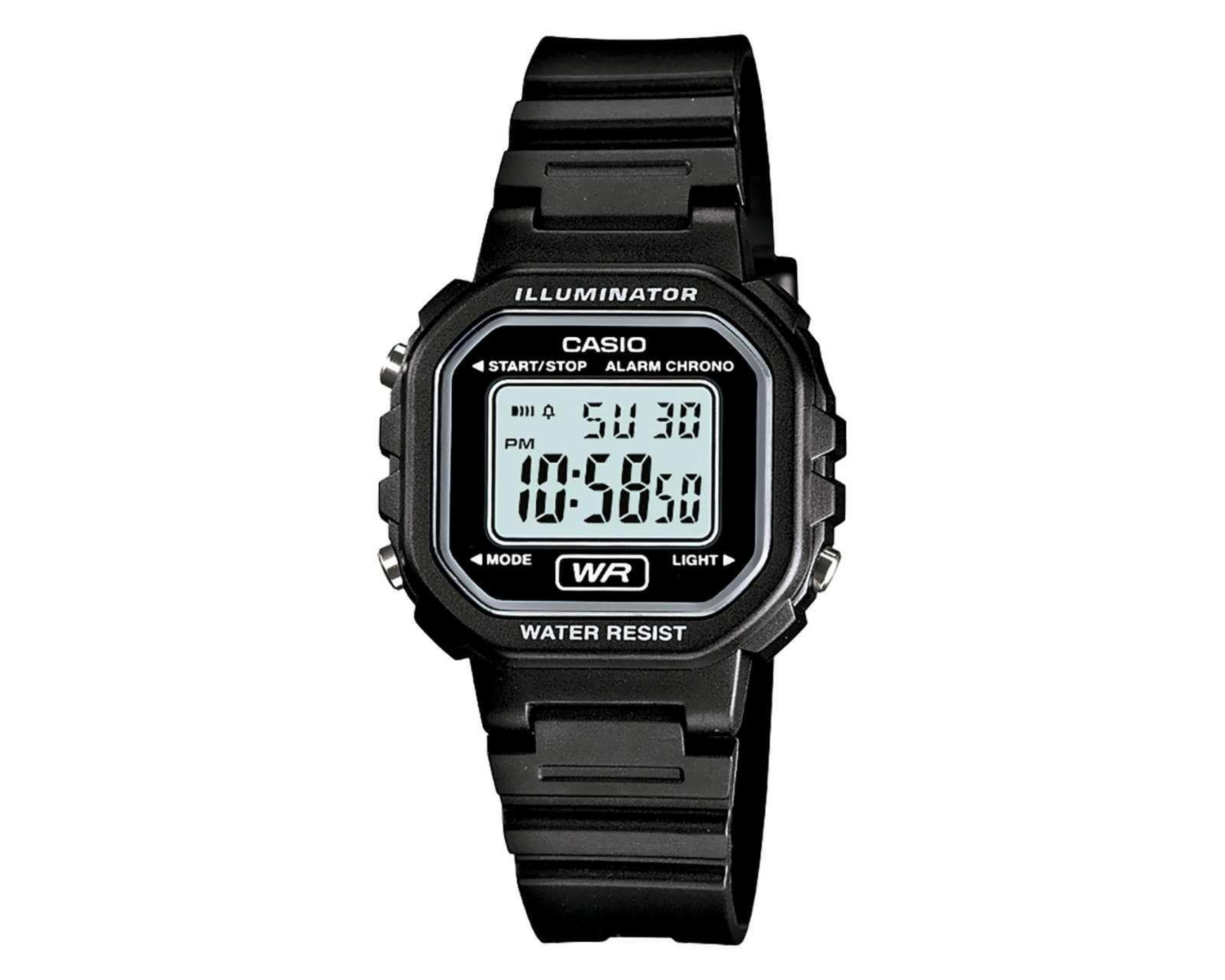 Foto 2 pulgar | Reloj Casio LA-20WH-1ACF Negro