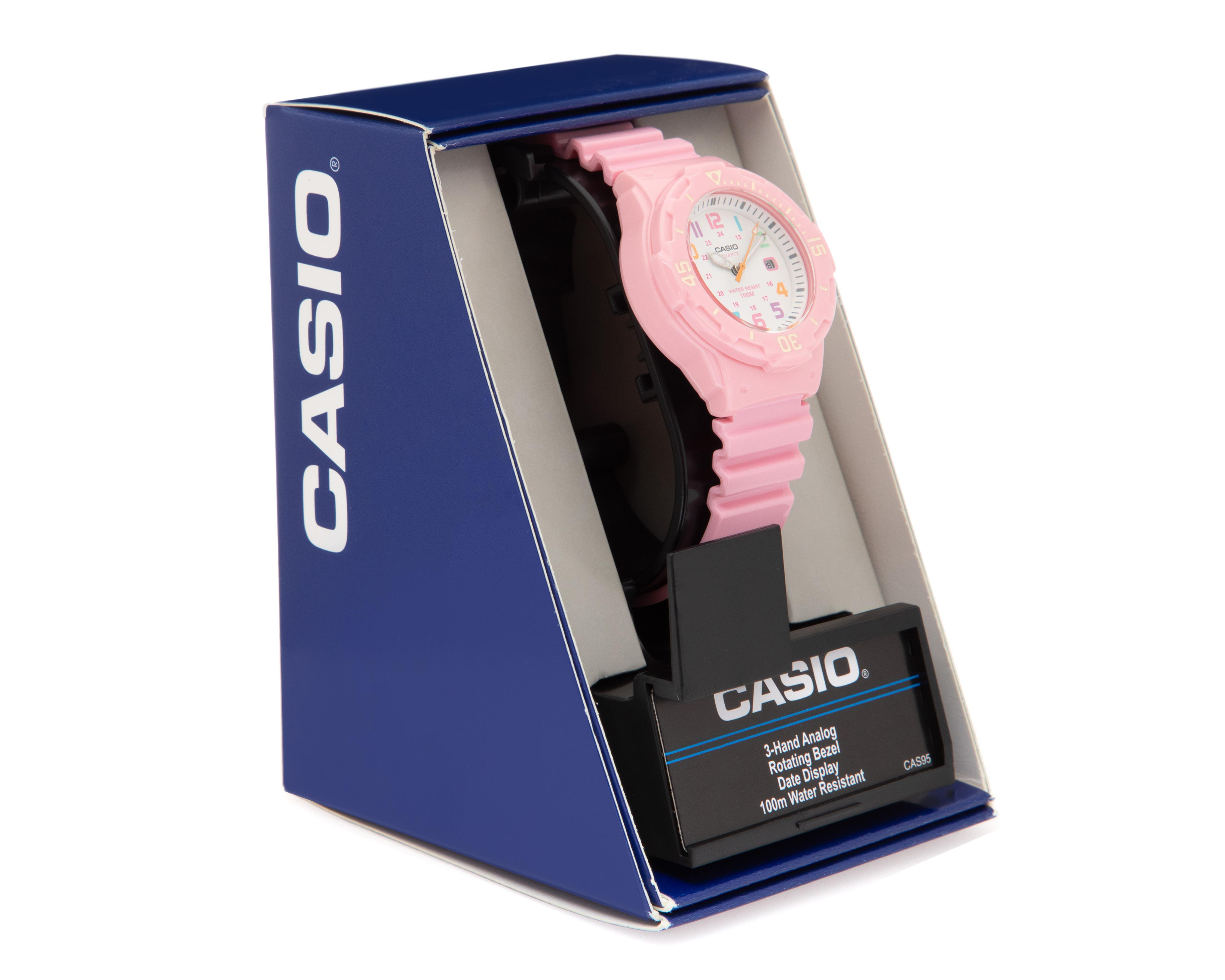 Foto 6 pulgar | Reloj Casio LRW-200H-4B2VCF Rosa