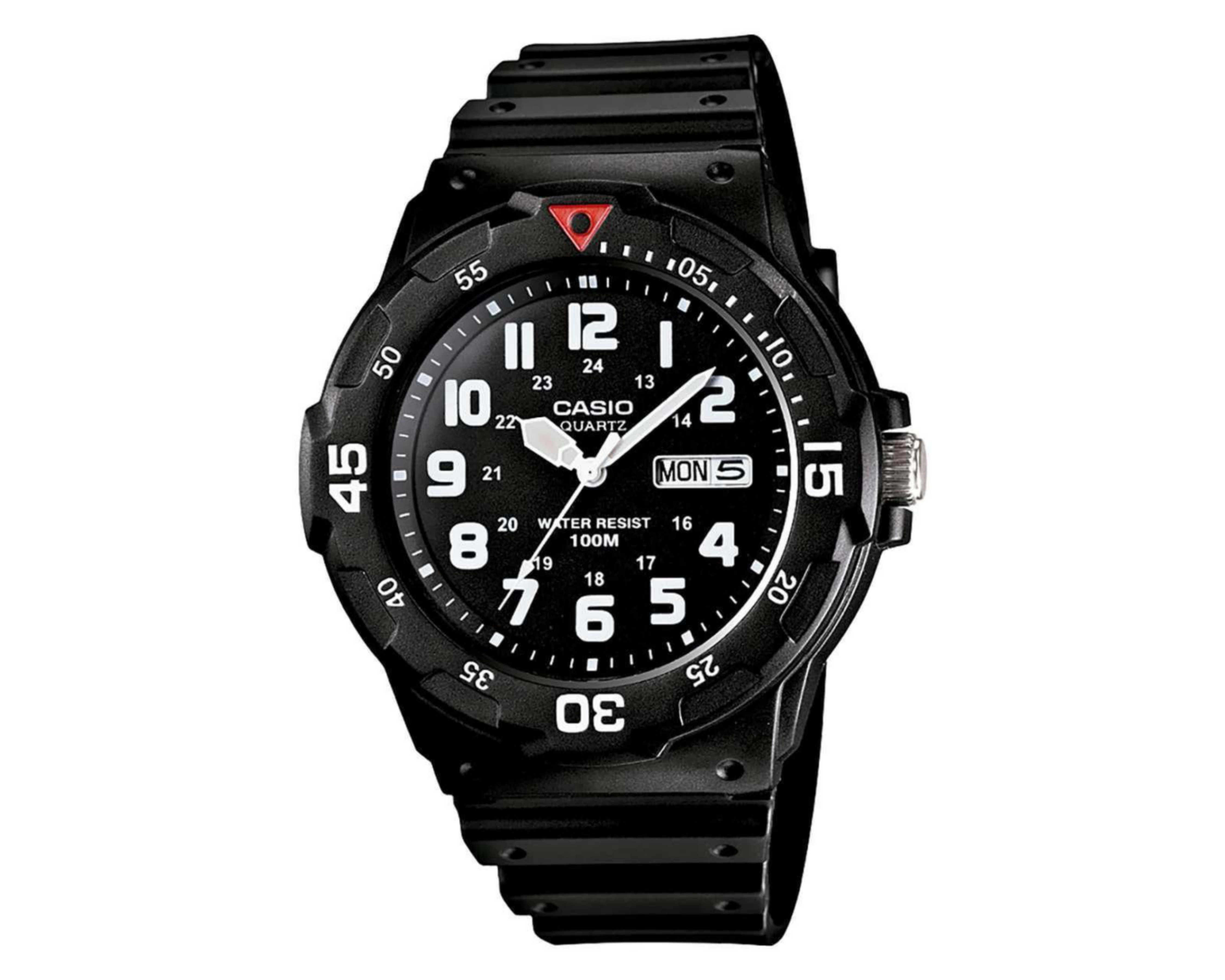 Foto 2 pulgar | Reloj Casio MRW-200H-1BVCF Negro