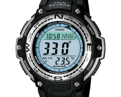 Foto 2 | Reloj para Hombre Casio SGW-100-1VCF Negro
