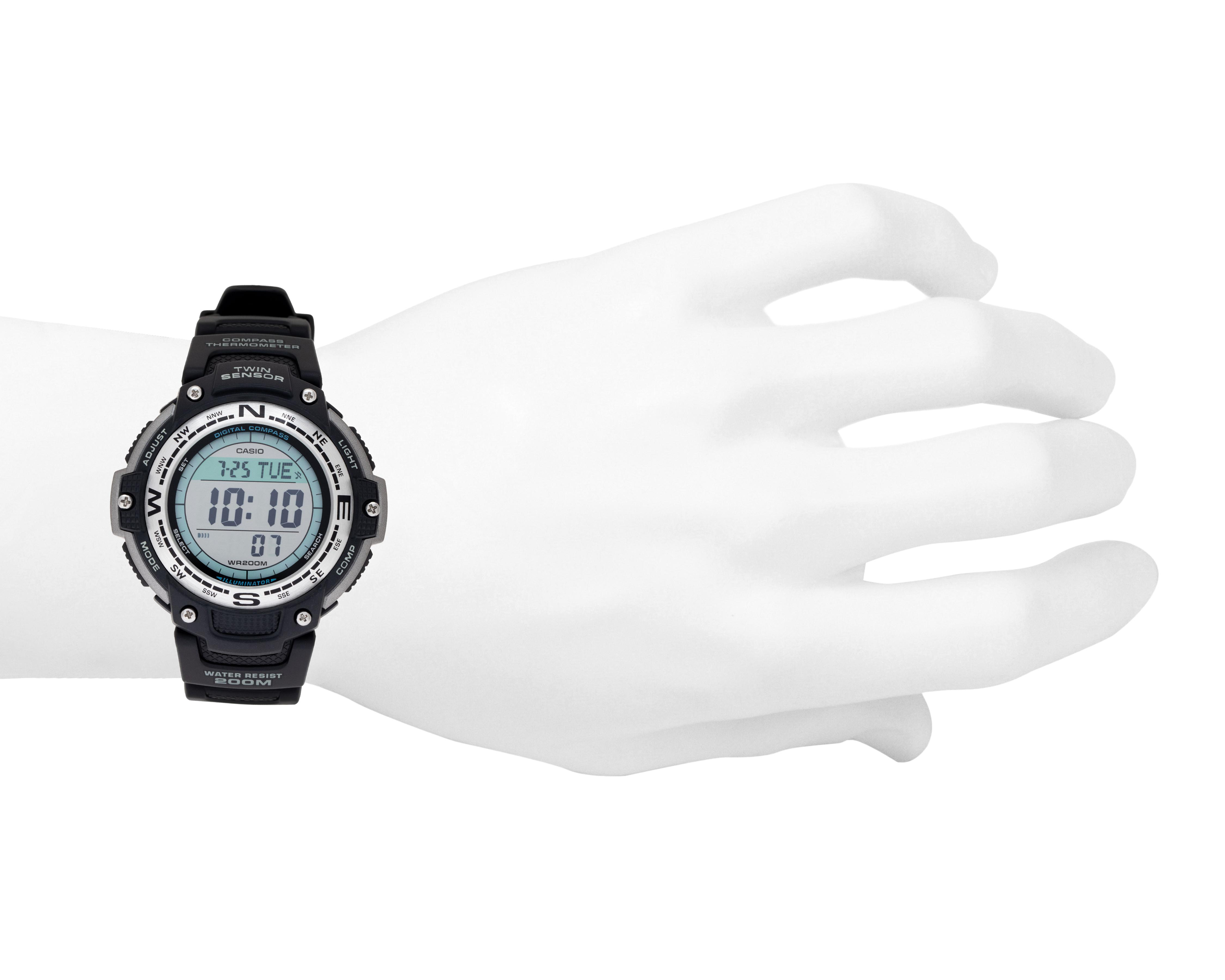 Foto 5 pulgar | Reloj para Hombre Casio SGW-100-1VCF Negro