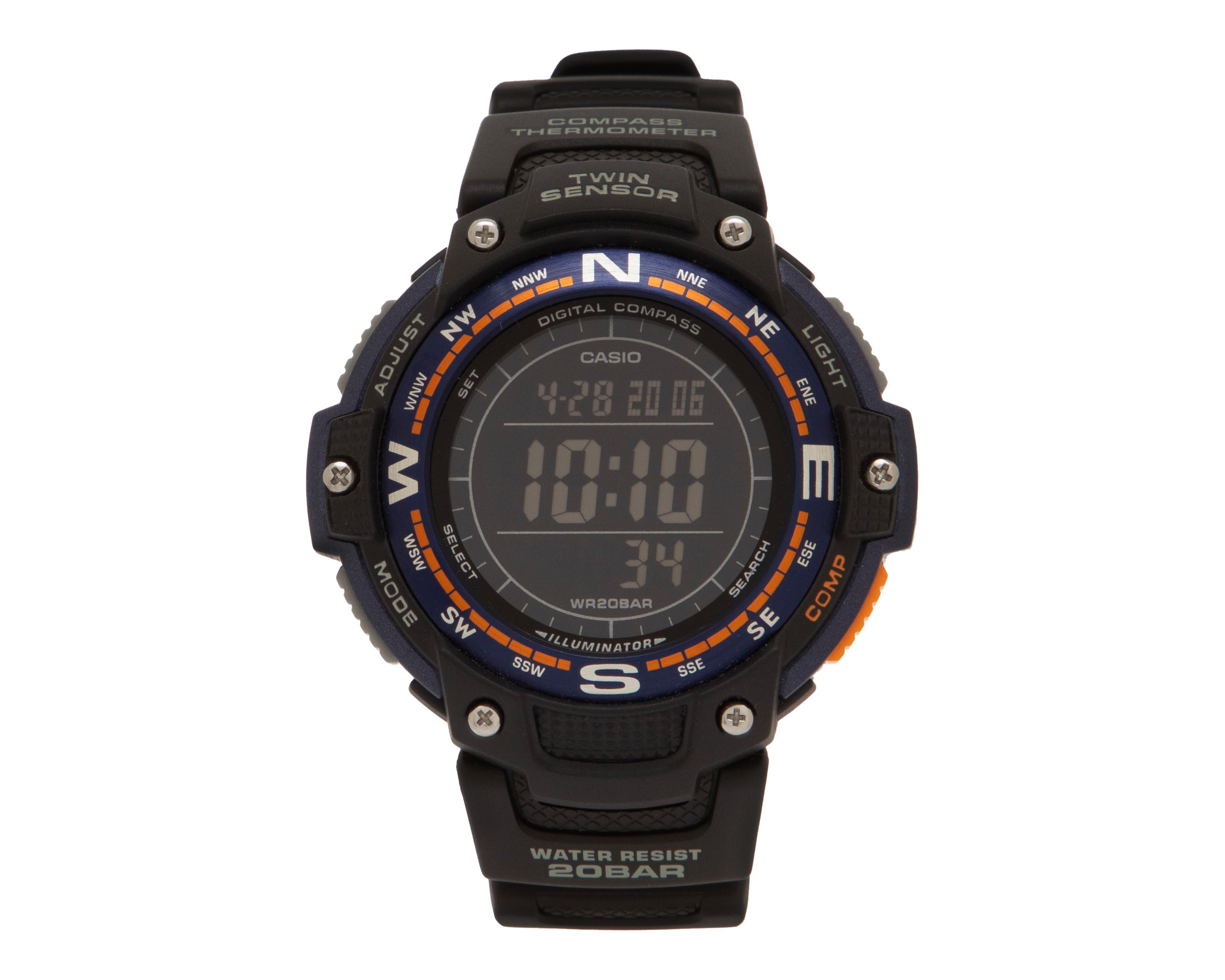 Reloj para Hombre Casio SGW-100-2BCF Negro $1,389