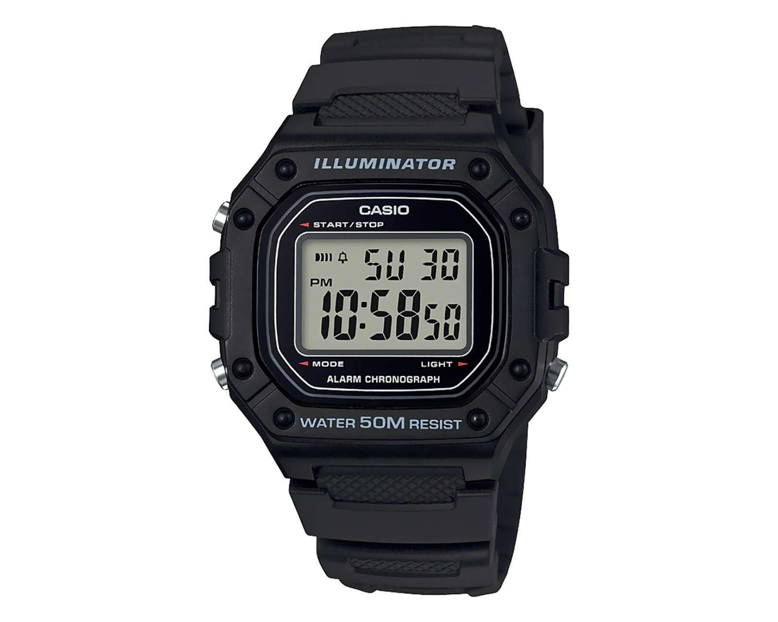 Reloj Casio W-218H-1AVCF Negro