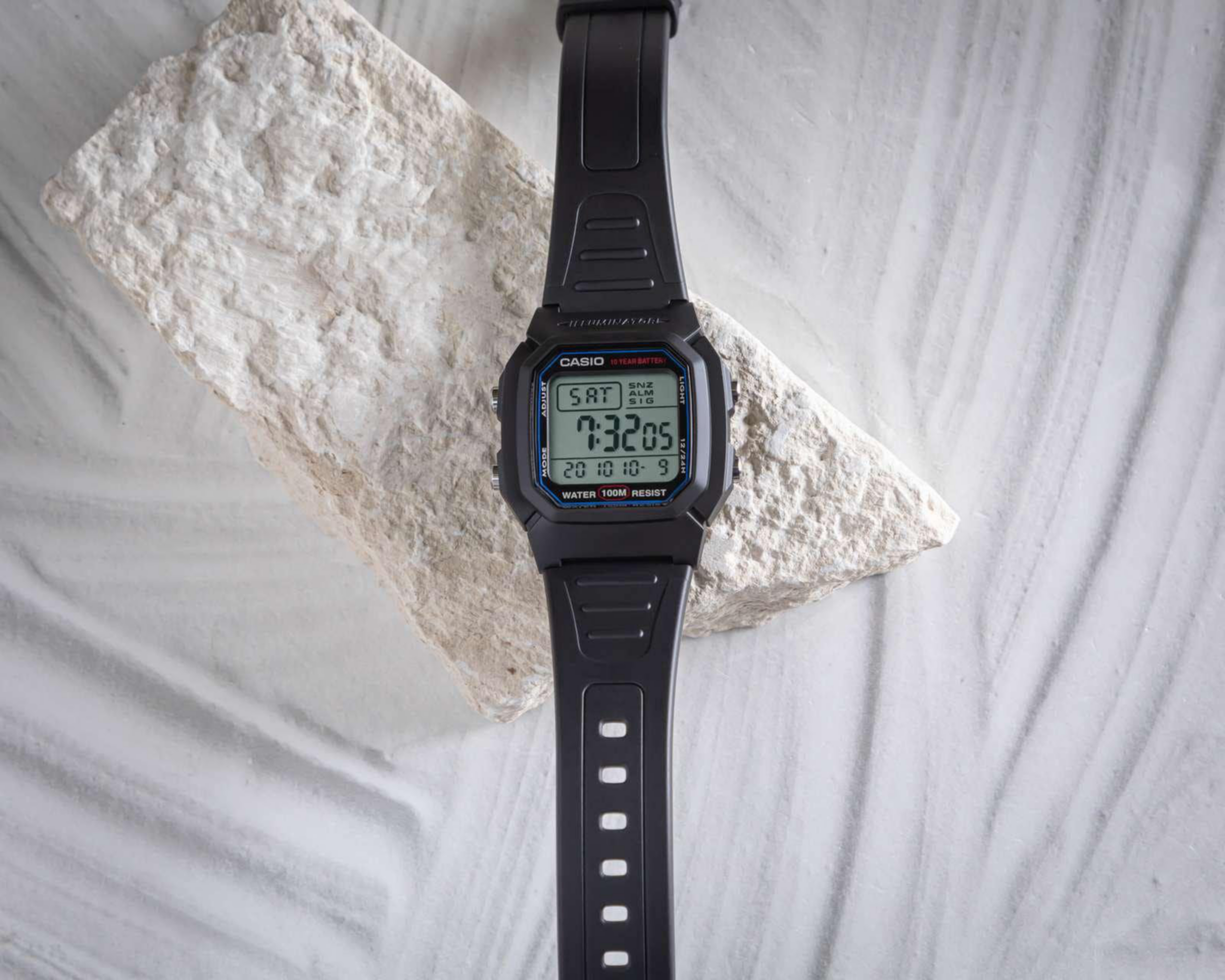 Foto 2 | Reloj Casio W-800H-1AVCF Negro