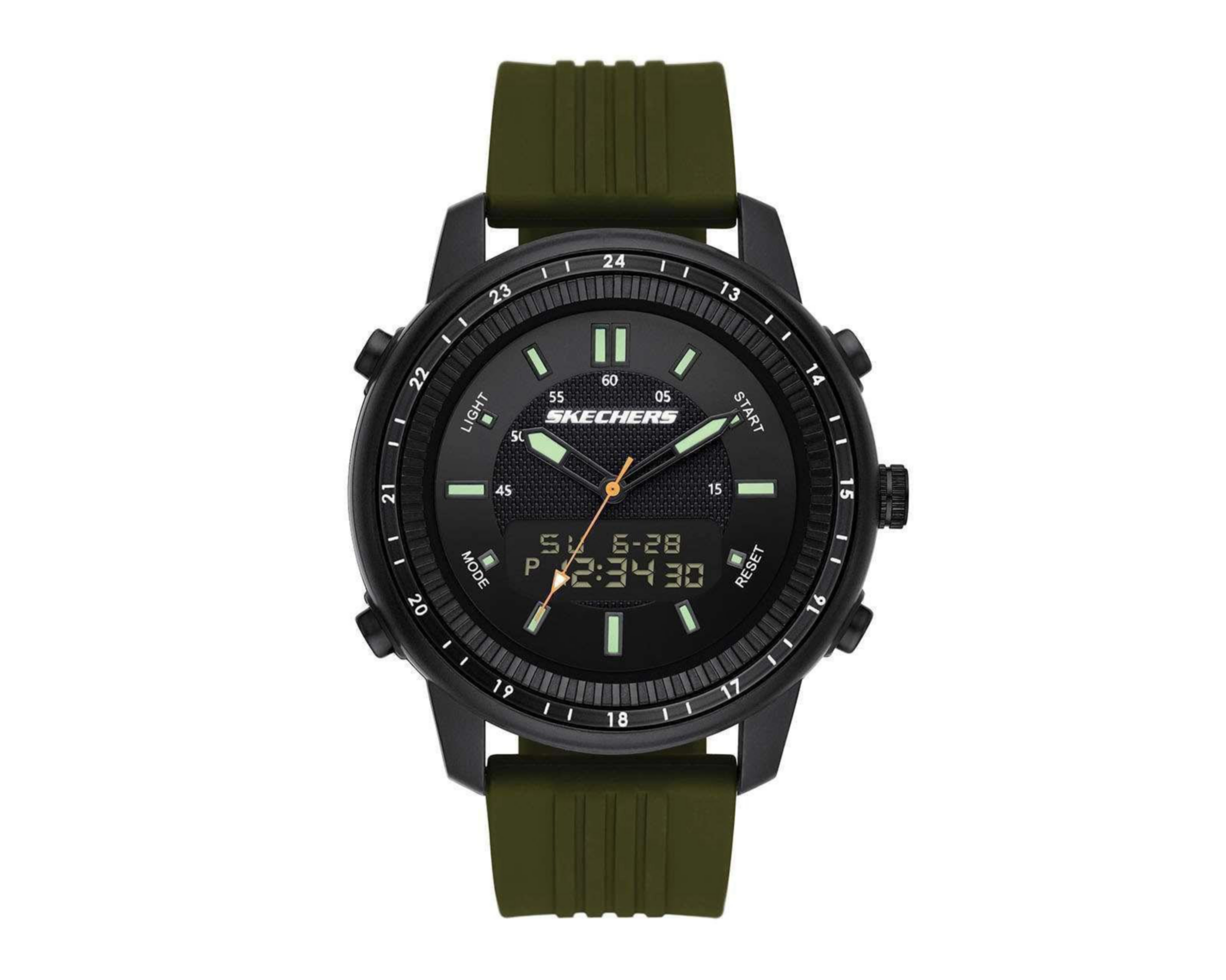 Foto 2 pulgar | Reloj Skechers SR5155 Verde