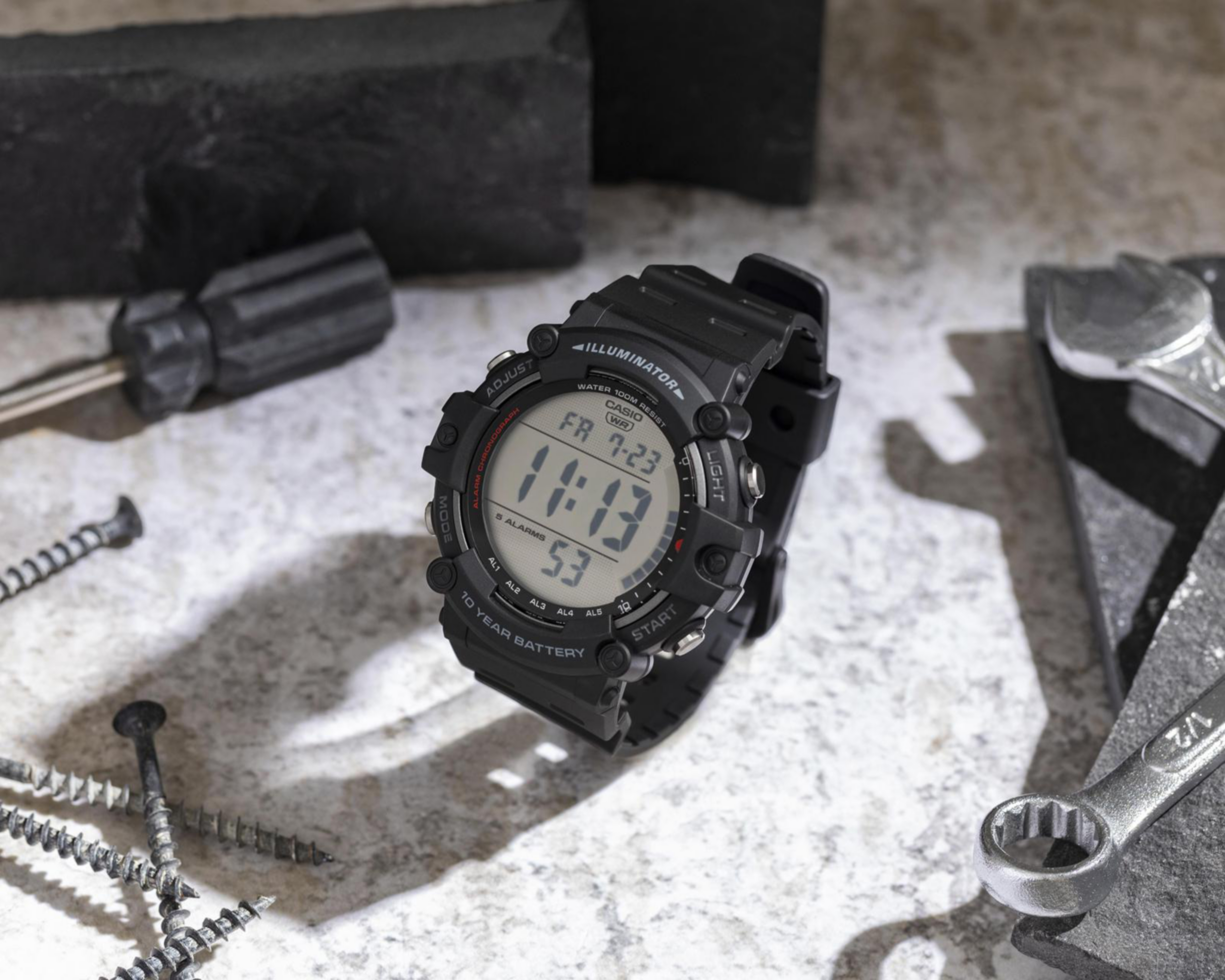 Foto 7 pulgar | Reloj Casio AE-1500WH-1AVCF Negro