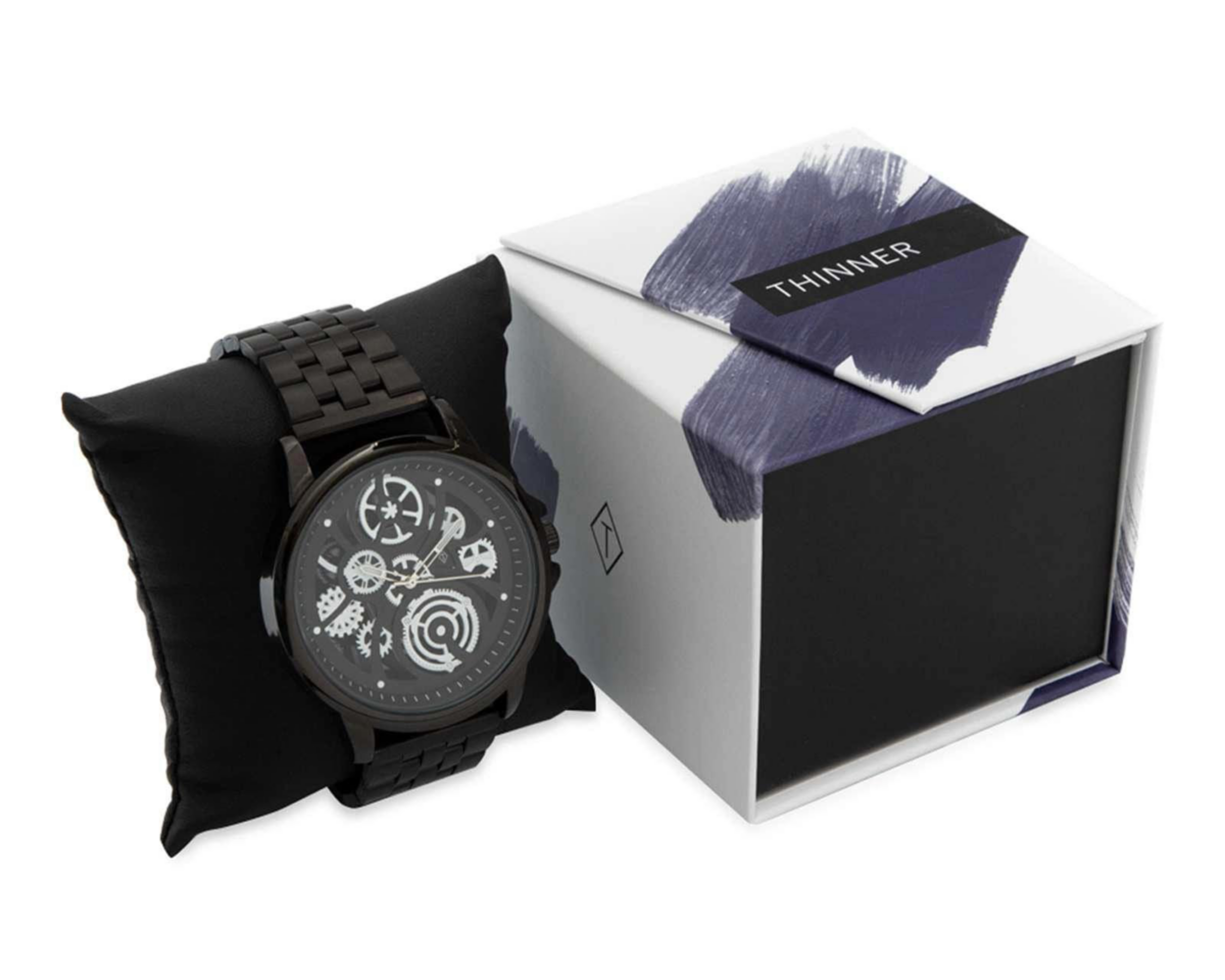 Foto 6 pulgar | Reloj Thinner MC109 Negro