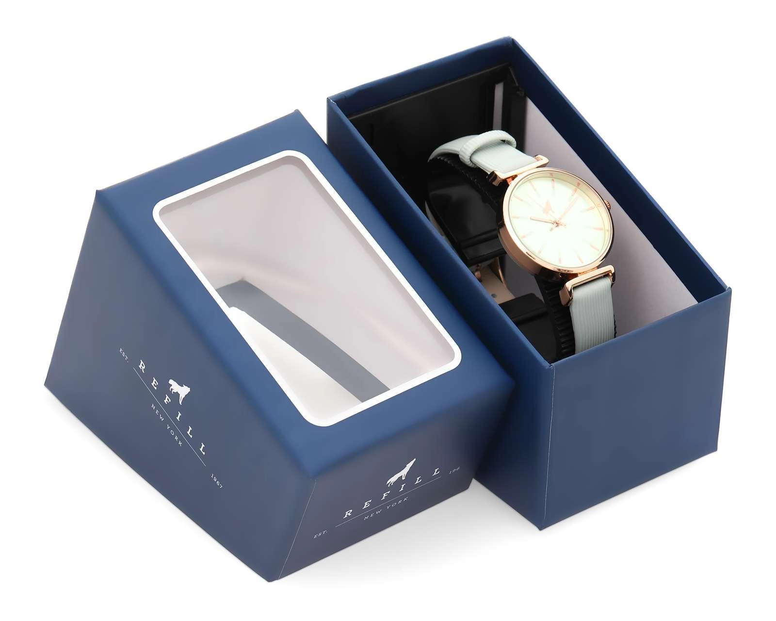 Foto 6 pulgar | Reloj Refill LW5863P Azul