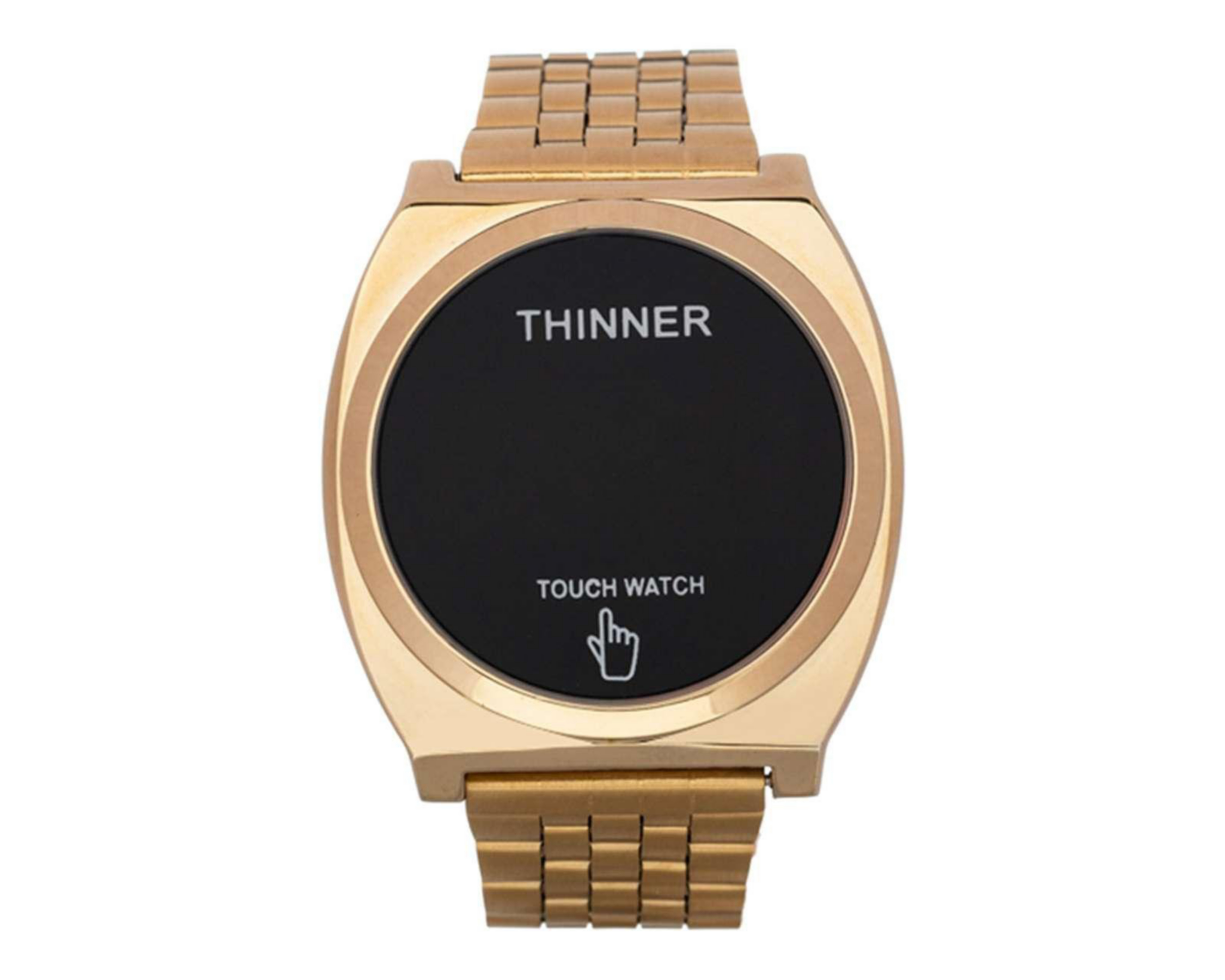 Foto 2 pulgar | Reloj Thinner YLC126 Dorado
