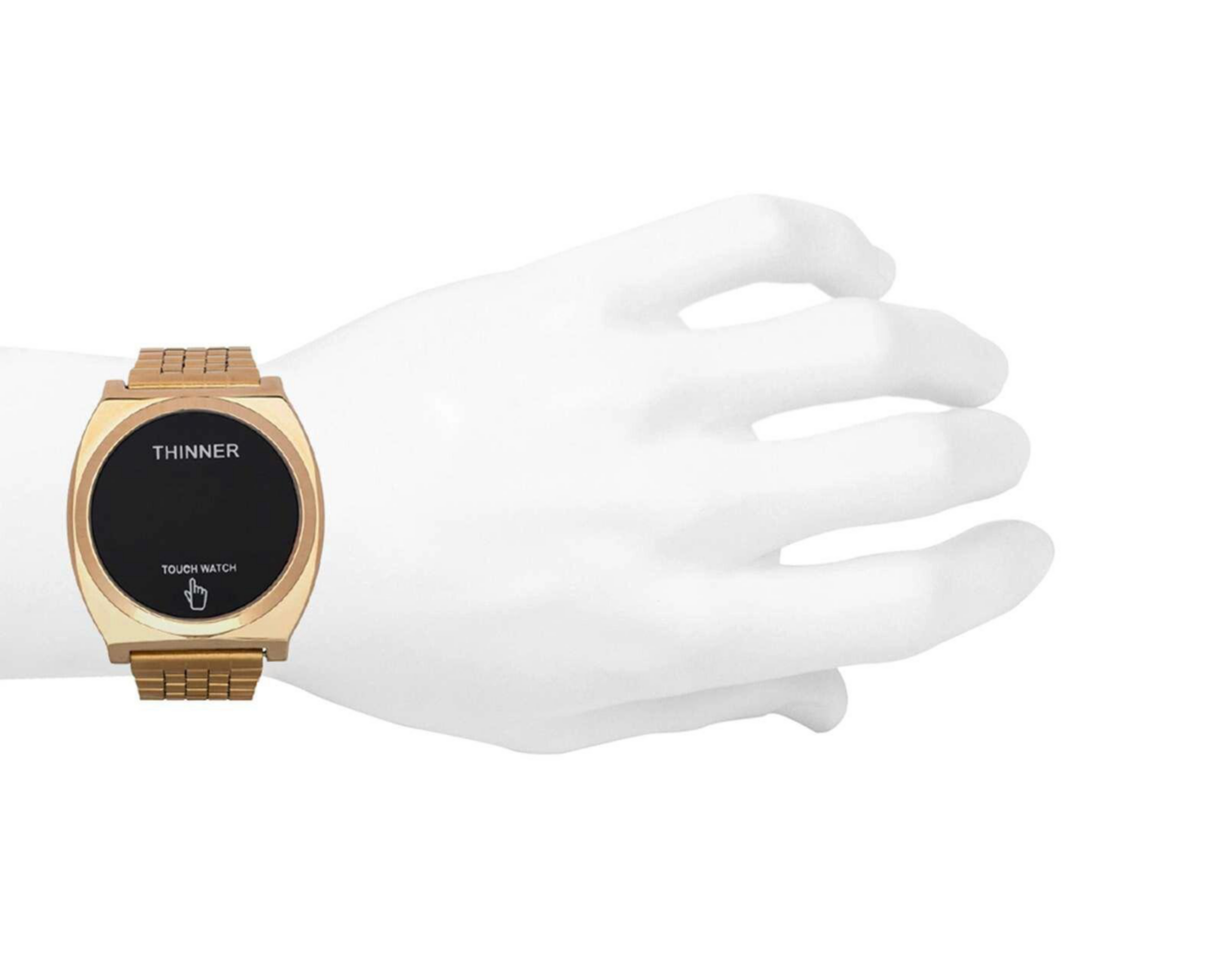 Foto 4 | Reloj Thinner YLC126 Dorado