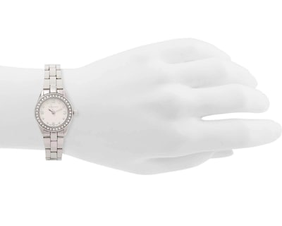 Foto 4 | Reloj para Mujer Sahara 4726 Plateado