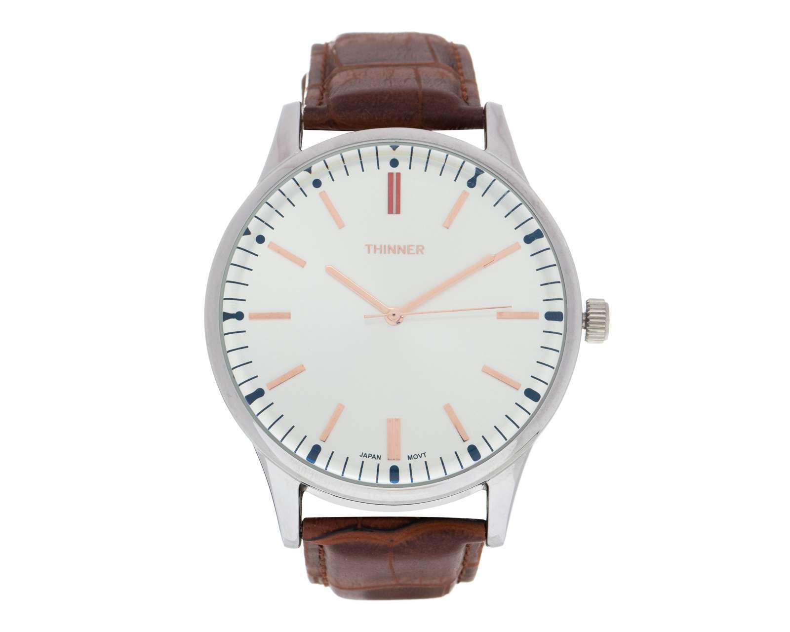 Reloj Thinner 10195 Café