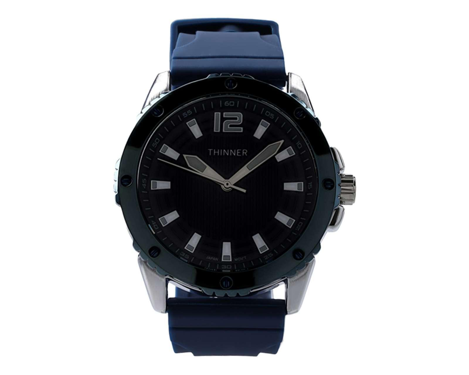 Foto 2 pulgar | Reloj Thinner 16872 Azul