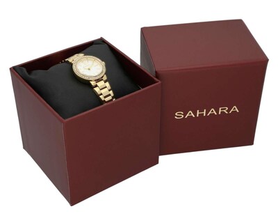 Foto 5 | Reloj para Mujer Sahara 15336 Dorado