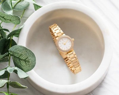 Foto 6 | Reloj para Mujer Sahara 15336 Dorado