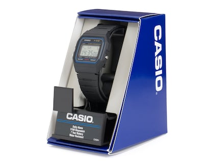 Foto 5 | Reloj para Hombre Casio F-91W-1X Negro
