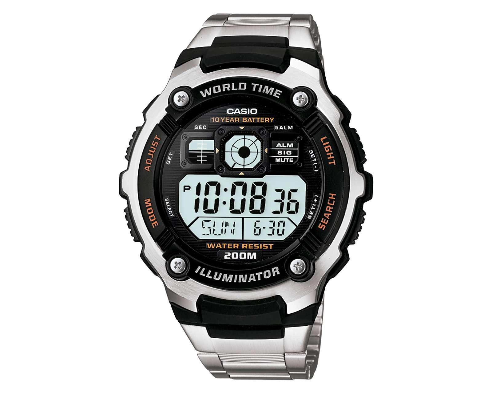 Reloj Casio AE-.2000WD-1ACF Plateado