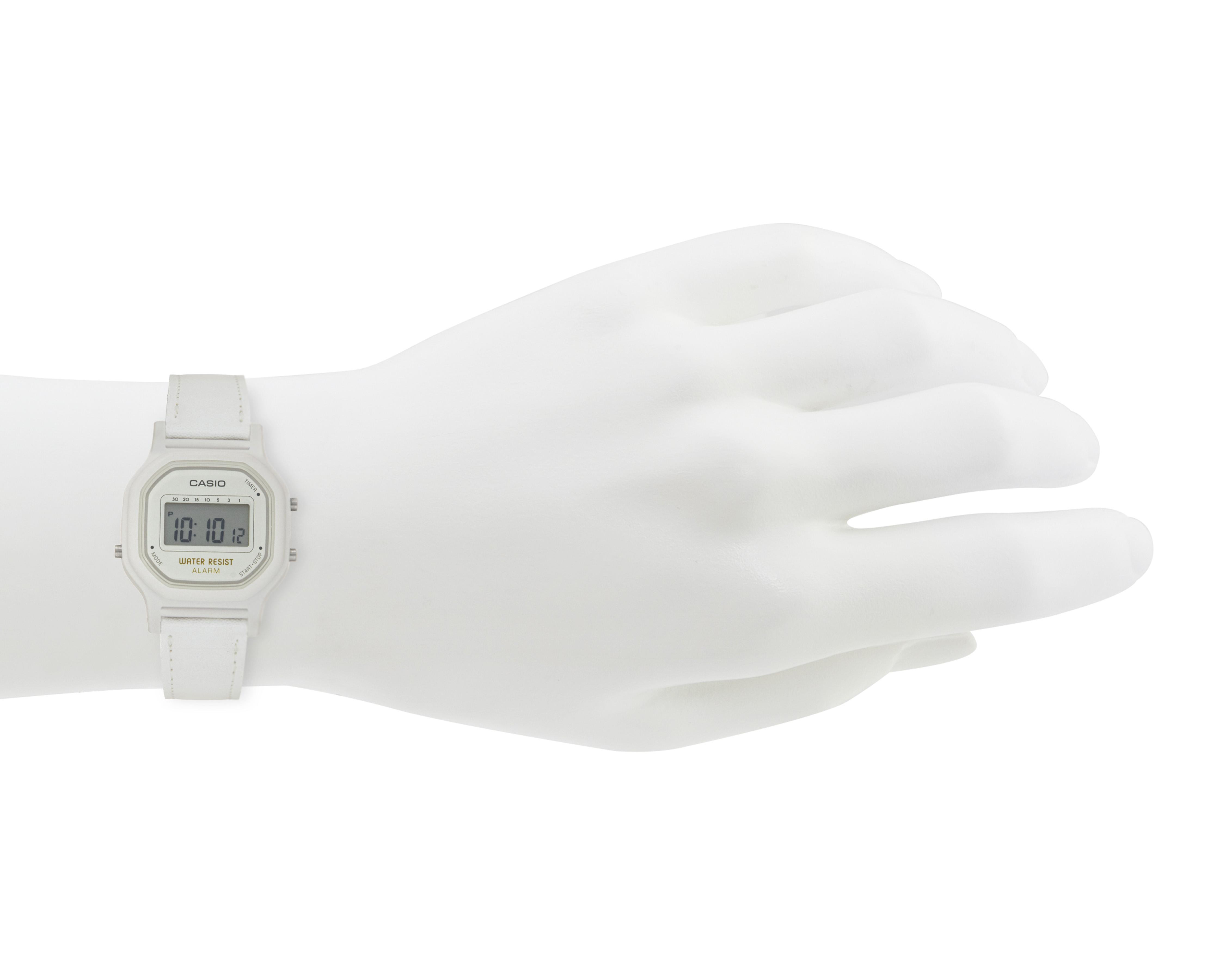 Foto 4 | Reloj Casio LA-11WL-7ACF Blanco