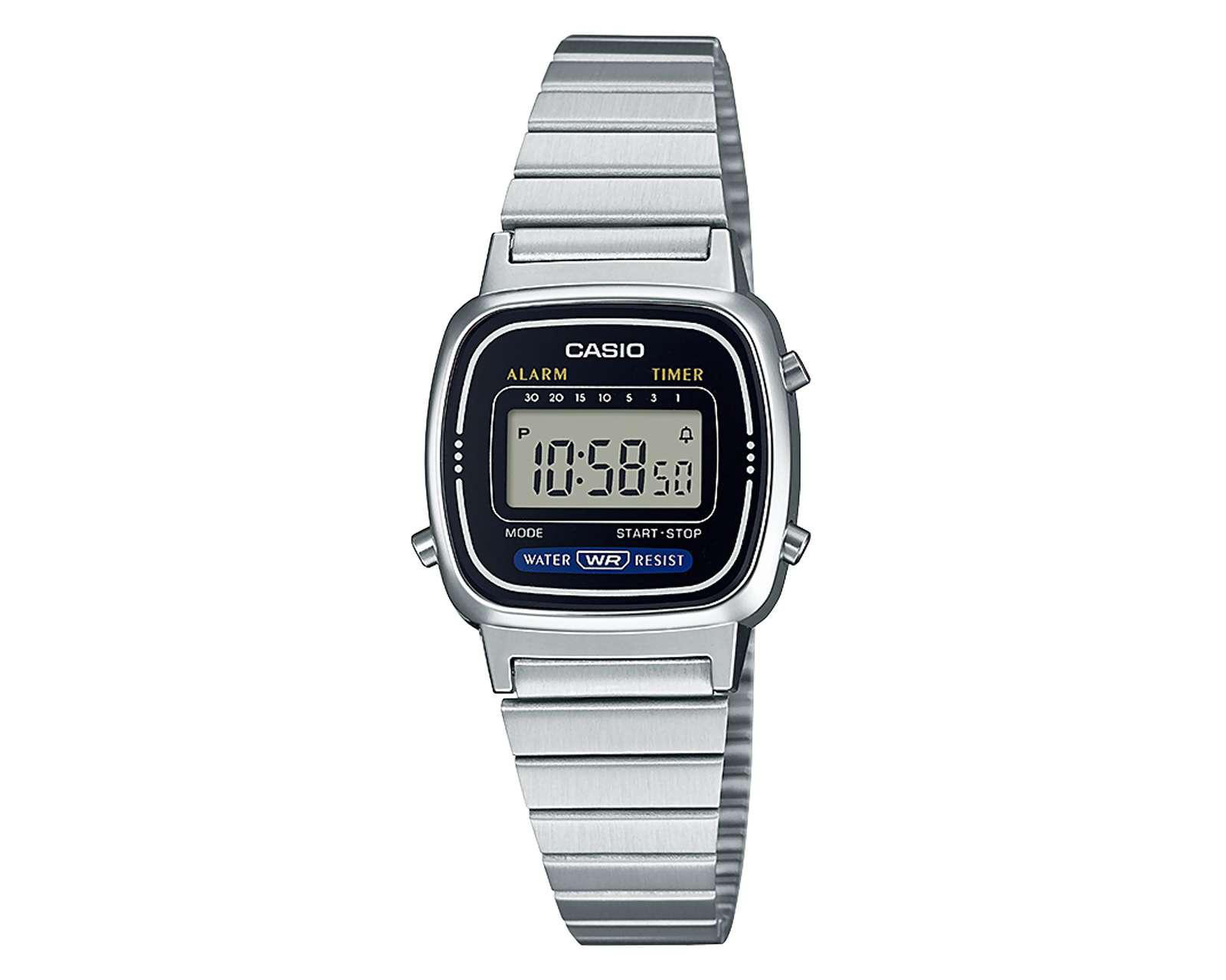 Foto 1 | Reloj Casio LA670WA-1VT Plateado