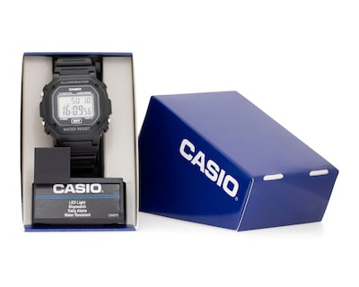 Foto 5 | Reloj para Hombre Casio F-108WH-1ACF Negro