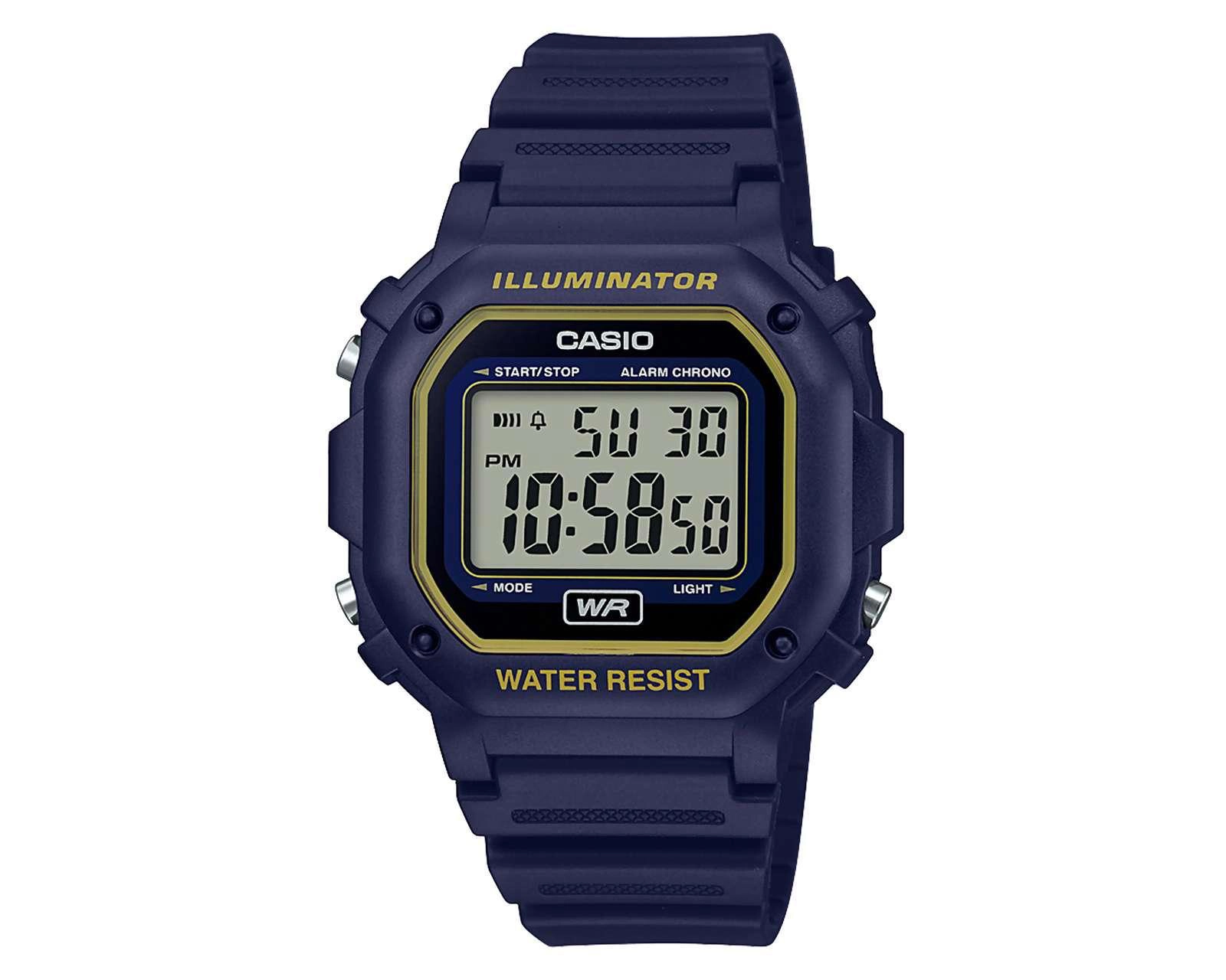 Foto 2 pulgar | Reloj Casio F-108WHC-4ACF Azul