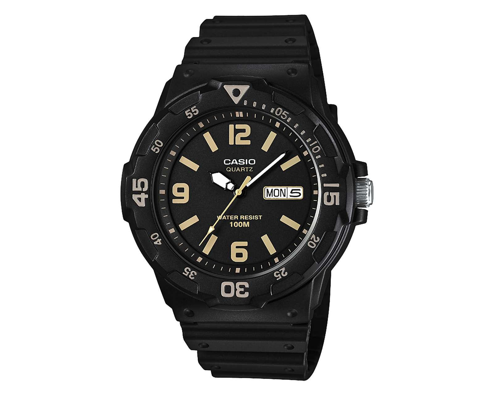 Foto 2 pulgar | Reloj Casio MRW-200H-1B3VCF Negro