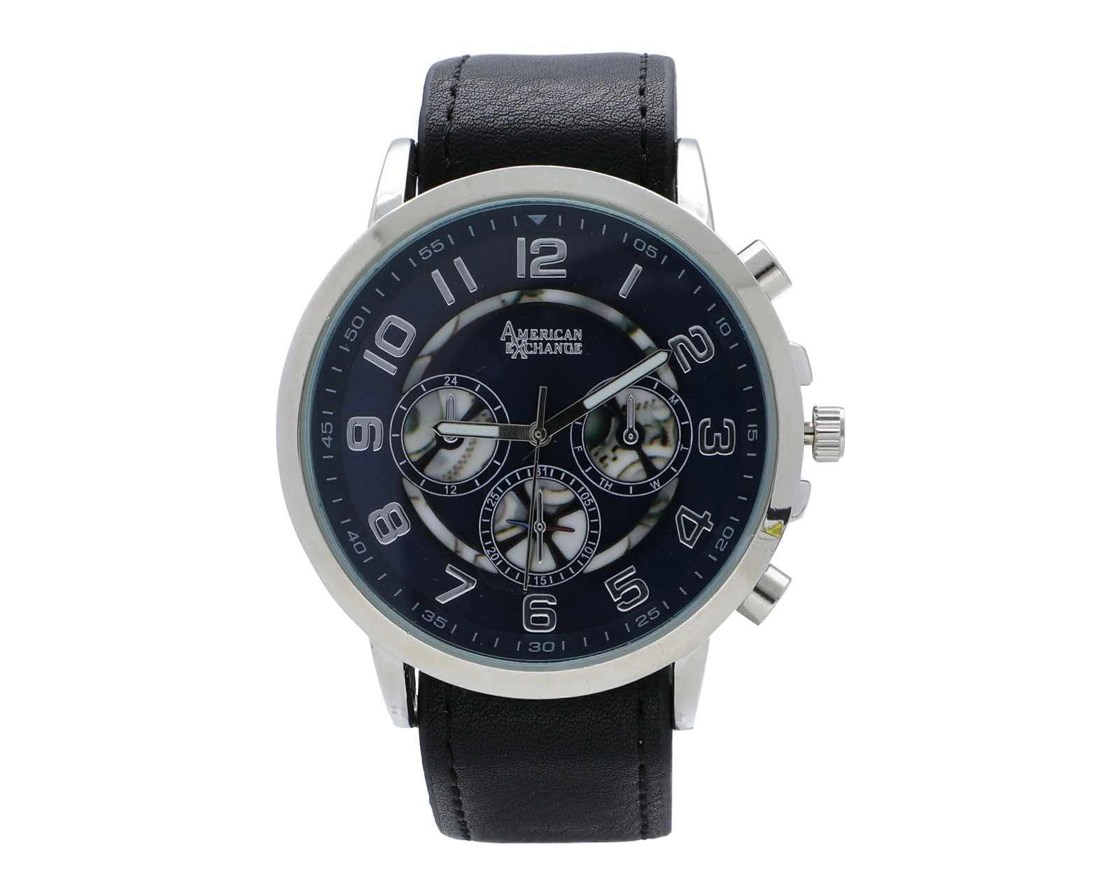 Foto 3 pulgar | Reloj American Exchange 9007S-42-J02 Negro