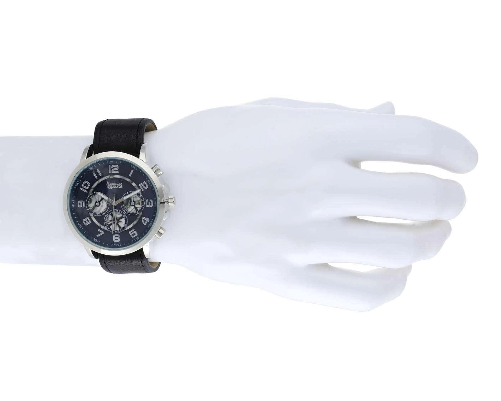 Foto 7 pulgar | Reloj American Exchange 9007S-42-J02 Negro