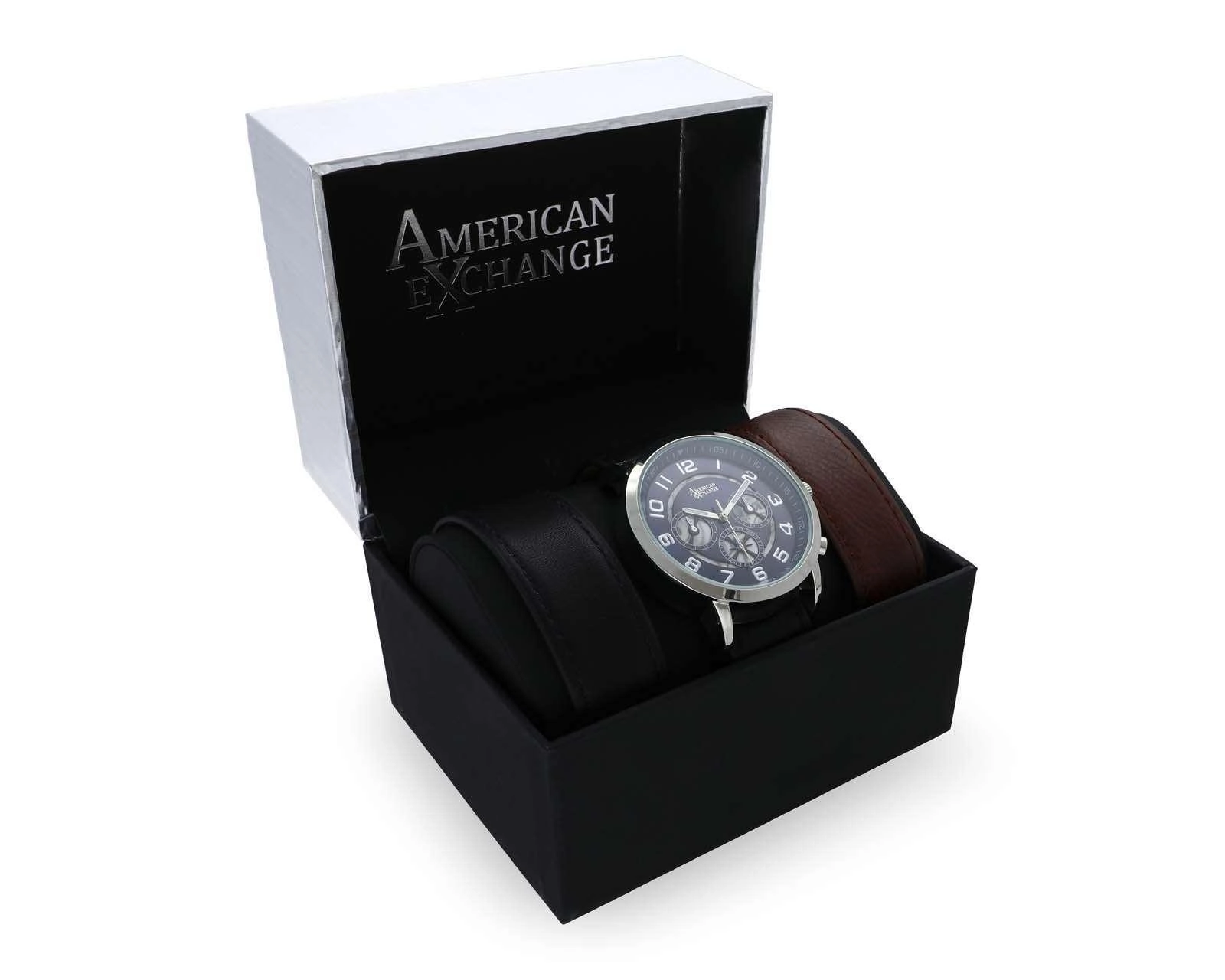 Foto 8 pulgar | Reloj American Exchange 9007S-42-J02 Negro