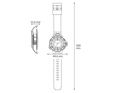 Foto 5 | Reloj para Hombre Casio MRW-210H-1AVCF Negro