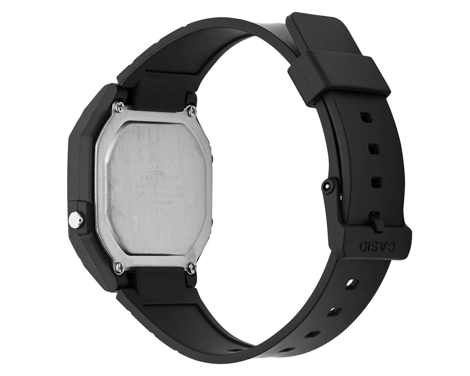 Foto 4 pulgar | Reloj Casio W-217H-1AVCF Negro