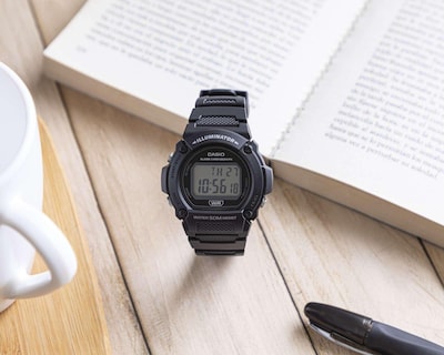 Foto 2 | Reloj para Hombre Casio W-219H-1AVCF Negro