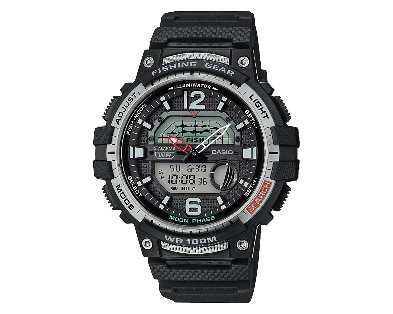 Foto 2 pulgar | Reloj Casio WSC-1250H-1AVCF Negro