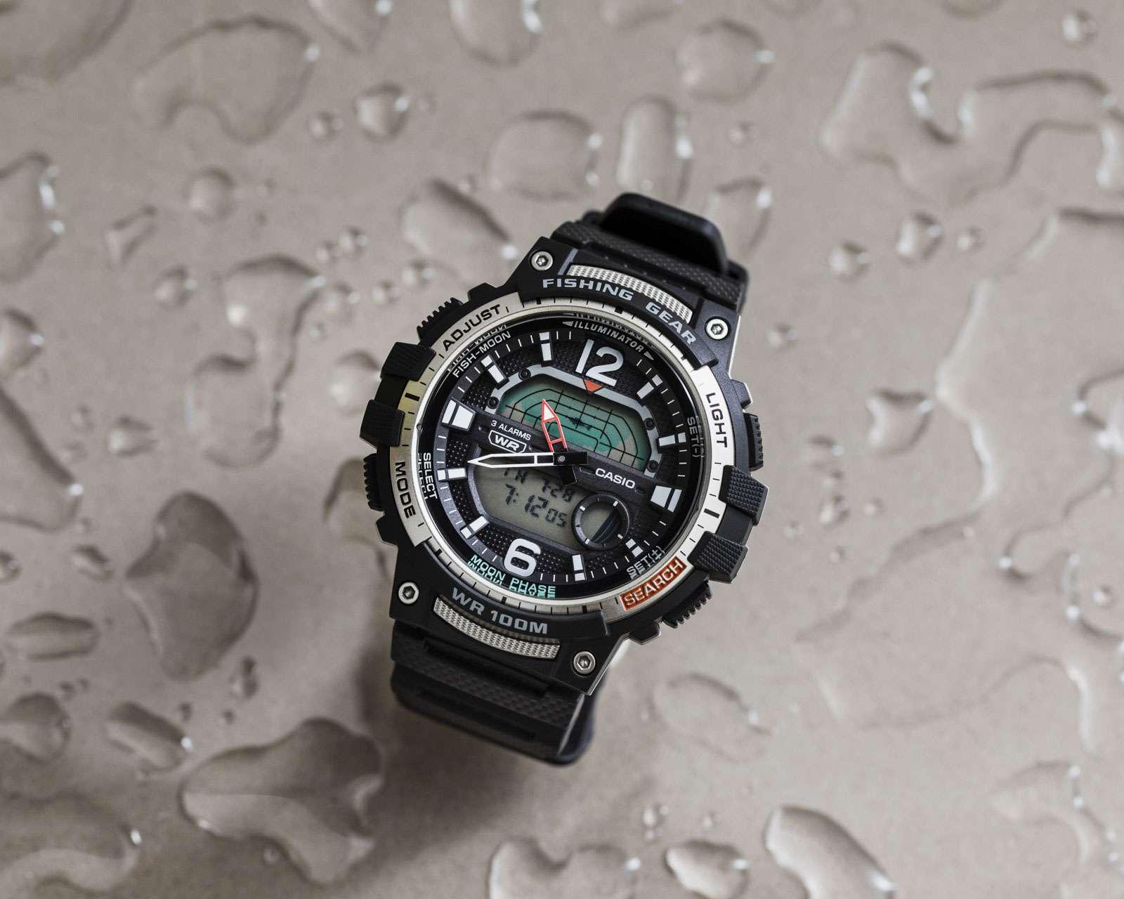Foto 3 pulgar | Reloj Casio WSC-1250H-1AVCF Negro